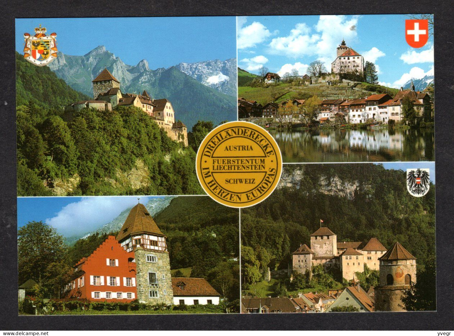 Liechtenstein - FÜERTENTUM Dreilanderecke Im Herzen Europas- Austria, Schweiz  - Multi Vues - Liechtenstein