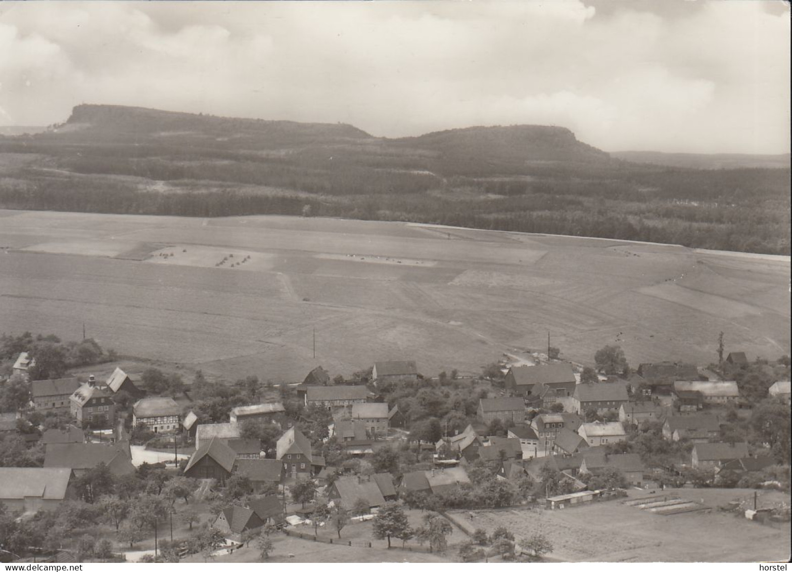 D-01814 Schöna - Alte Ortsansicht Mit Zschirnstein - Nice Stamp - Schöna