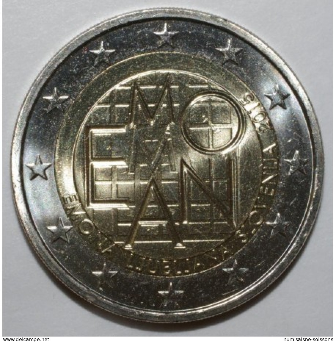 SLOVENIE - 2 EURO 2015 - EMONA - SPL - Slovenië