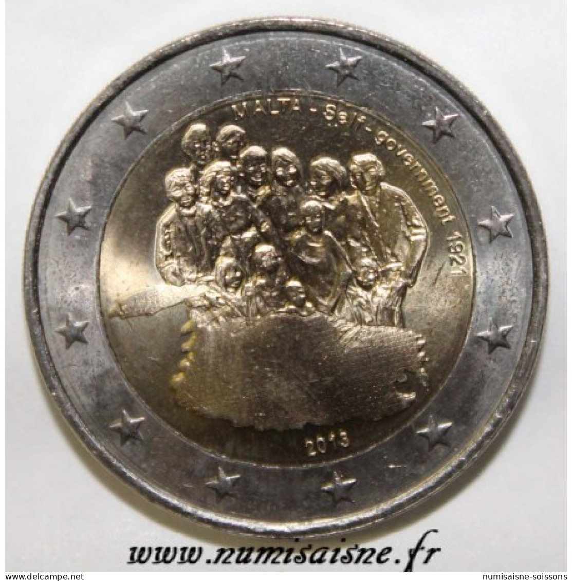 MALTE - 2 EURO 2013 - AUTONOMIE GOUVERNEMENTALE 1921 - SPL - Malta