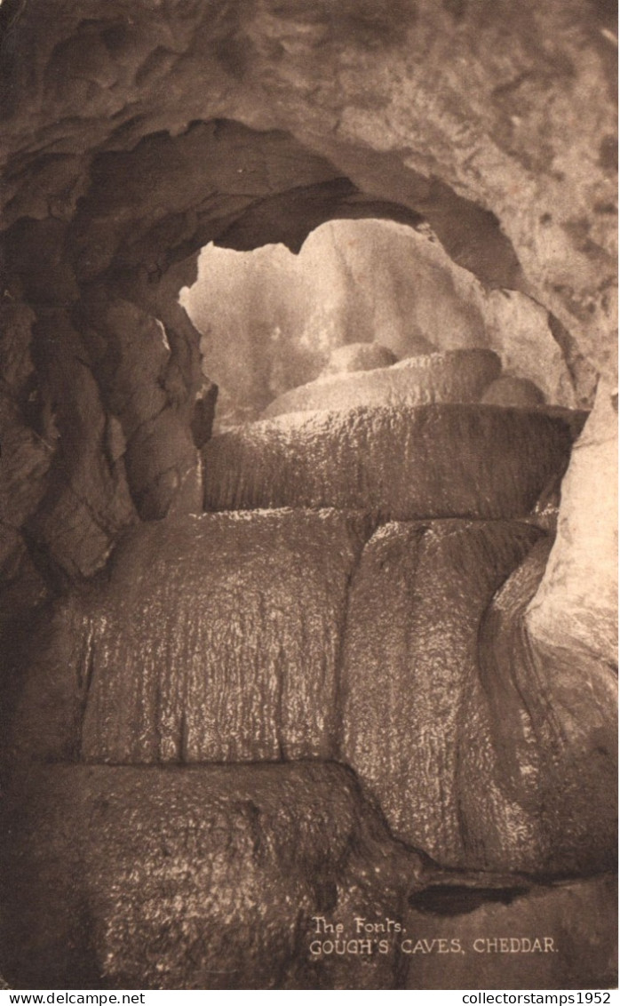 CHEDDAR, SOMERSET, CAVES, UNITED KINGDOM, POSTCARD - Cheddar