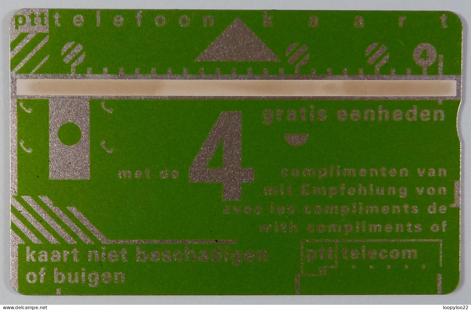 NETHERLANDS - Landis & Gyr - Specimen - 4 Units - 1989 - Privé