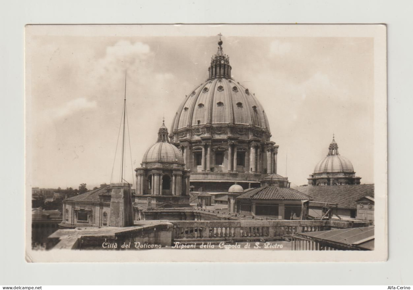 CITTA' DEL  VATICANO:  RIPIANI  DELLA  CUPOLA  DI  S. PIETRO  -  FOTO  -  FP - Vatican