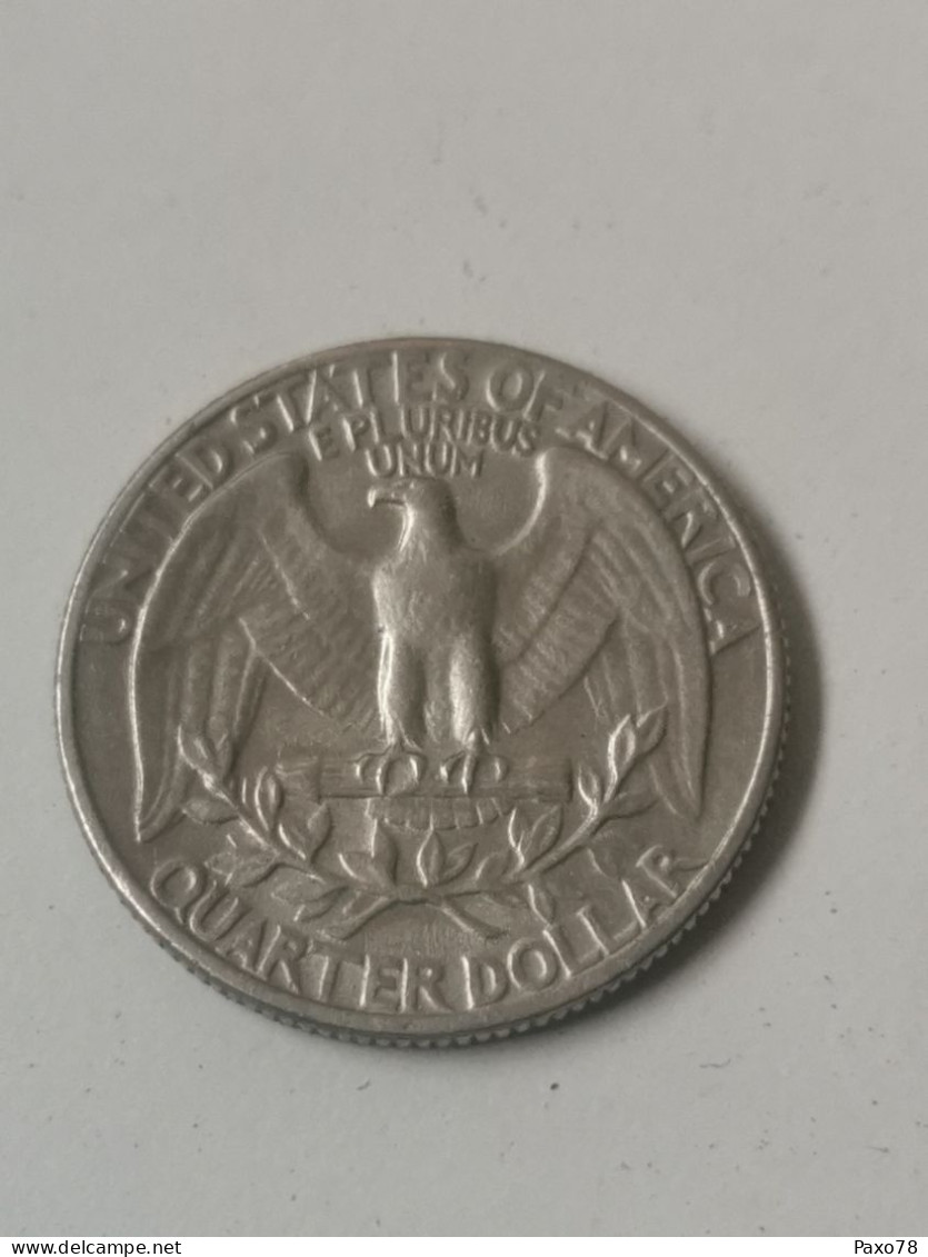 ¼ Dollar "Washington Quarter" 1967 - 1932-1998: Washington