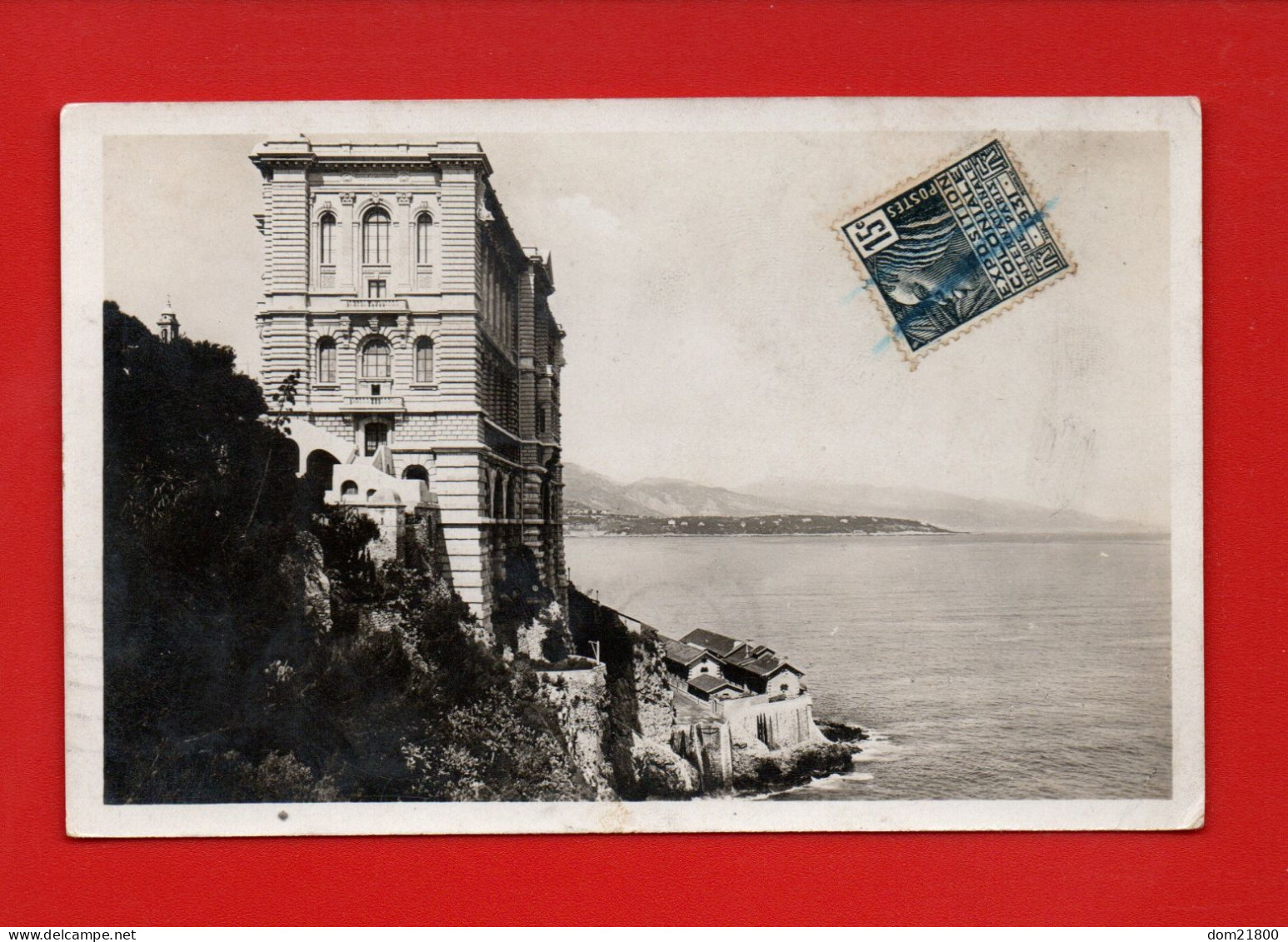 CPA  - MONACO : Monté Carlo. Le Musée Océanographique. Ecrite En 1931 - Oceanographic Museum