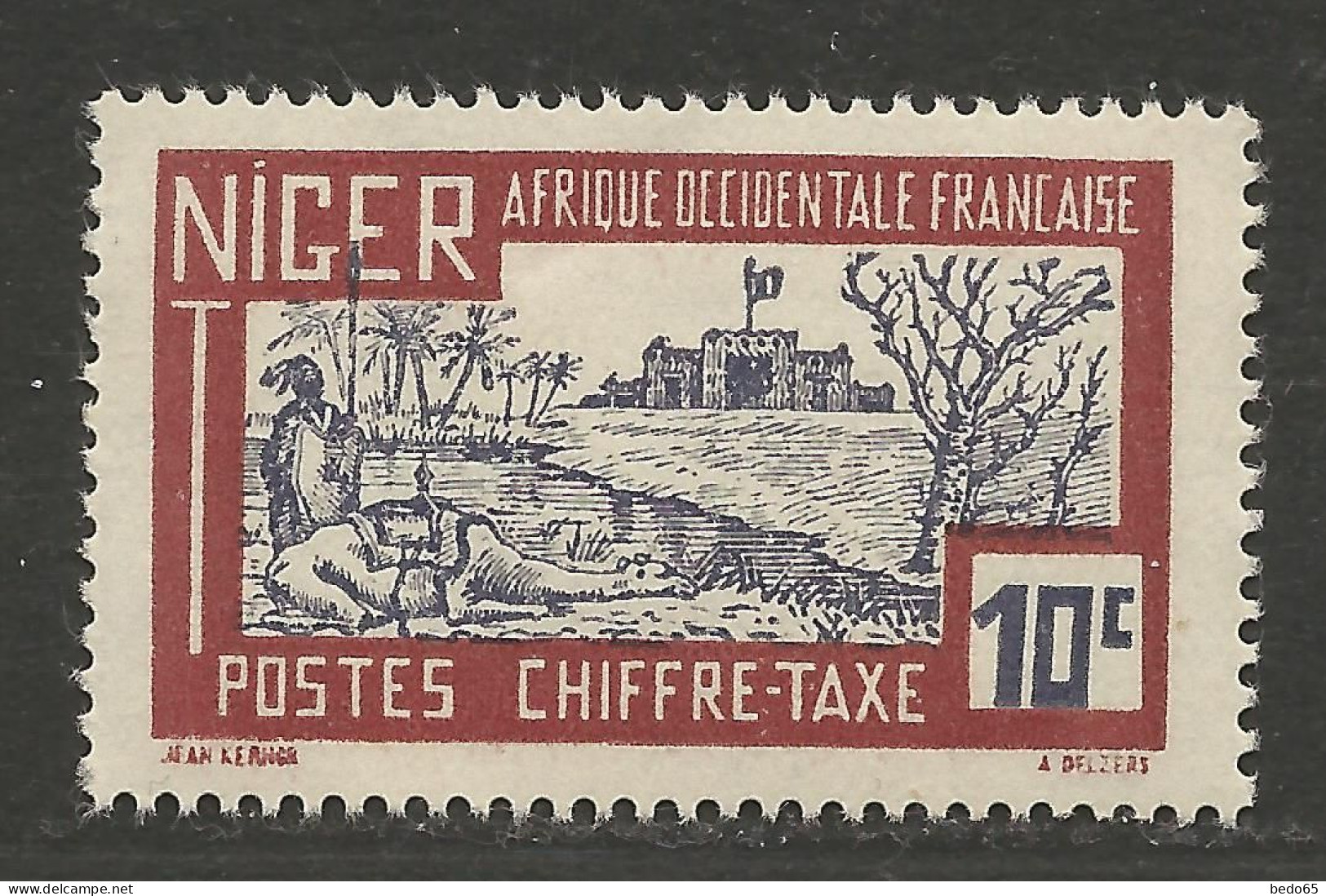 NIGER TAXE  N° 12 NEUF**  SANS CHARNIERE  / Hingeless / MNH - Autres & Non Classés