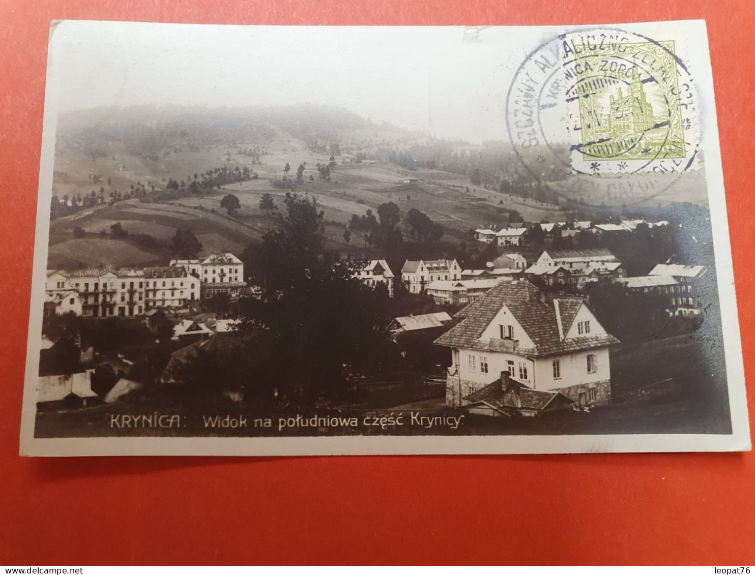 Pologne - Oblitération Temporaire De Krynica Sur Carte Postale En 1928 Pour Paris - J 201 - Covers & Documents