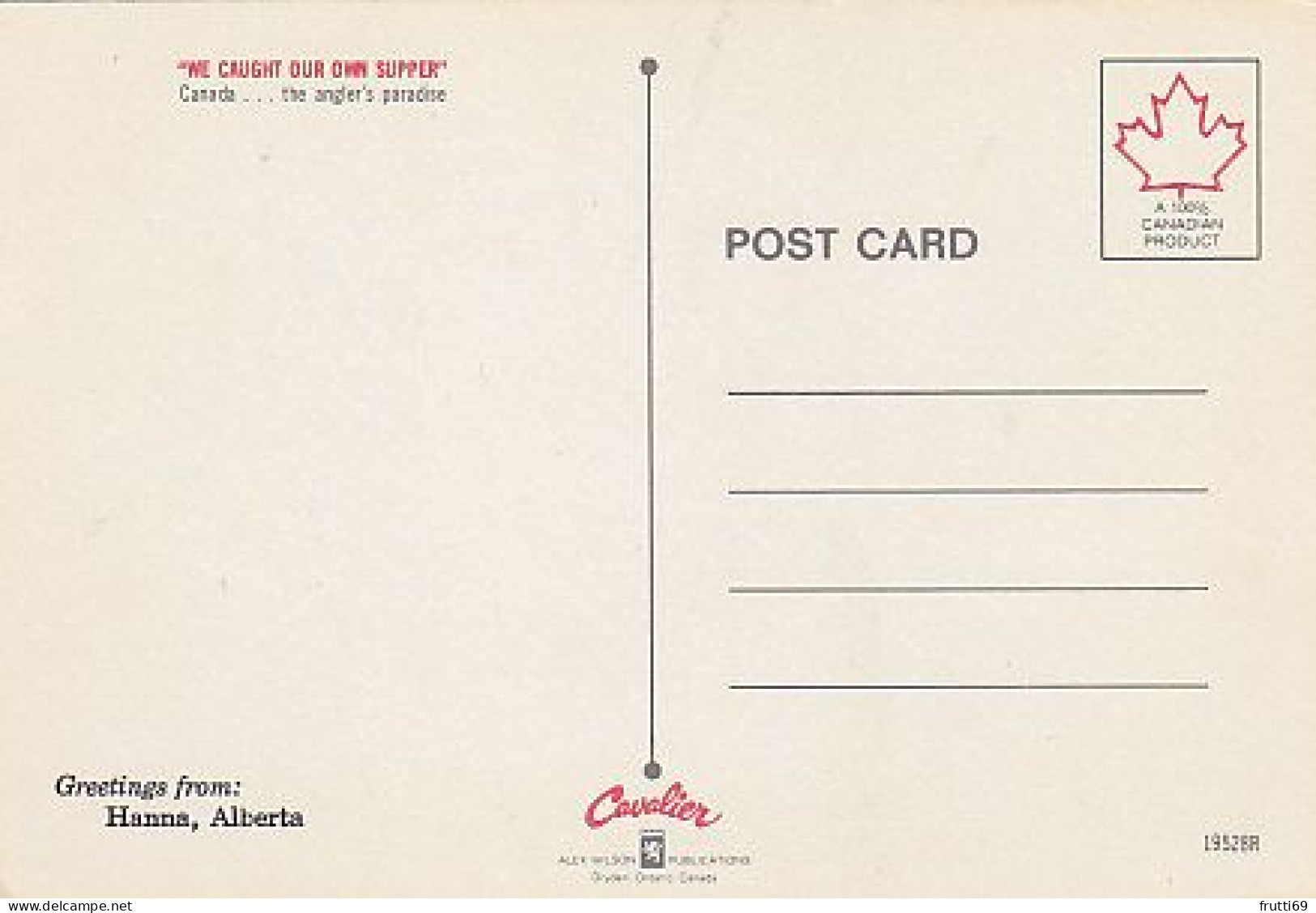AK 194283 CANADA - Alberta - Hanna - End Of A Perfect Canadian Day - Autres & Non Classés