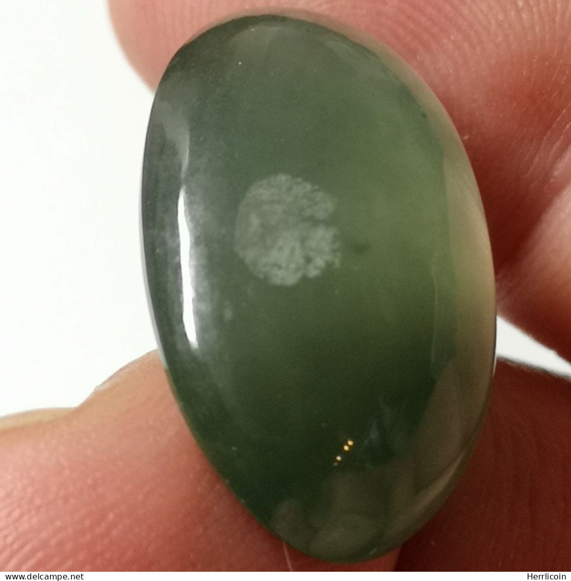 Serpentine Naturelle D'Afrique - Cabochon 28.21 Carats - 27.2 X 19.5 X 7.4 Mm - Sonstige & Ohne Zuordnung