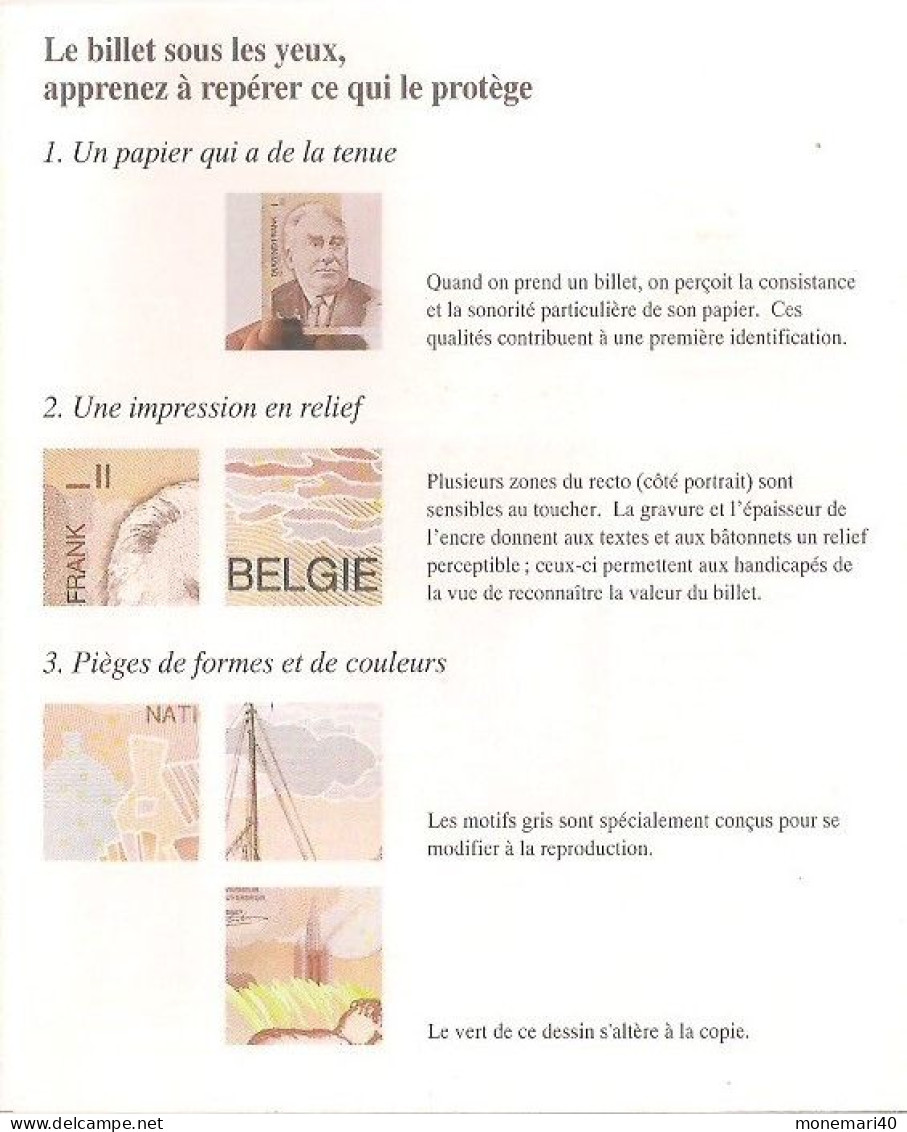 BELGIQUE - BANQUE NATIONALE - LE BILLET DE 1.000 F - CONSTANT PERMEKE. - Other & Unclassified