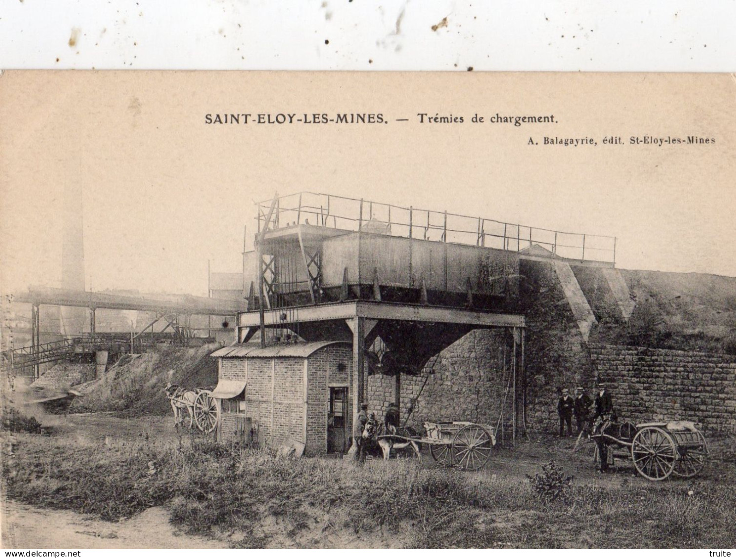 SAINT-ELOY-LES-MINES TREMIES DE CHARGEMENT - Saint Eloy Les Mines