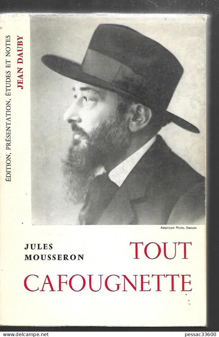 Nord. Tout Cafougnette  Jules Mousseron  Auteur Jean Dauby édition Jean Daubyy 1974 - Picardie - Nord-Pas-de-Calais