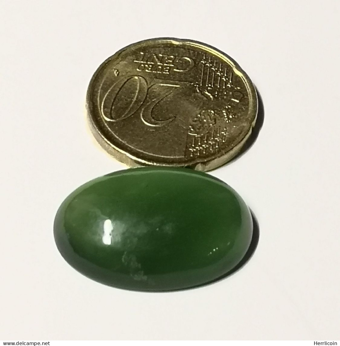 Serpentine Naturelle D'Afrique - Cabochon 21.90 Carats - 24.4 X 17.5 X 7.0 Mm - Andere & Zonder Classificatie