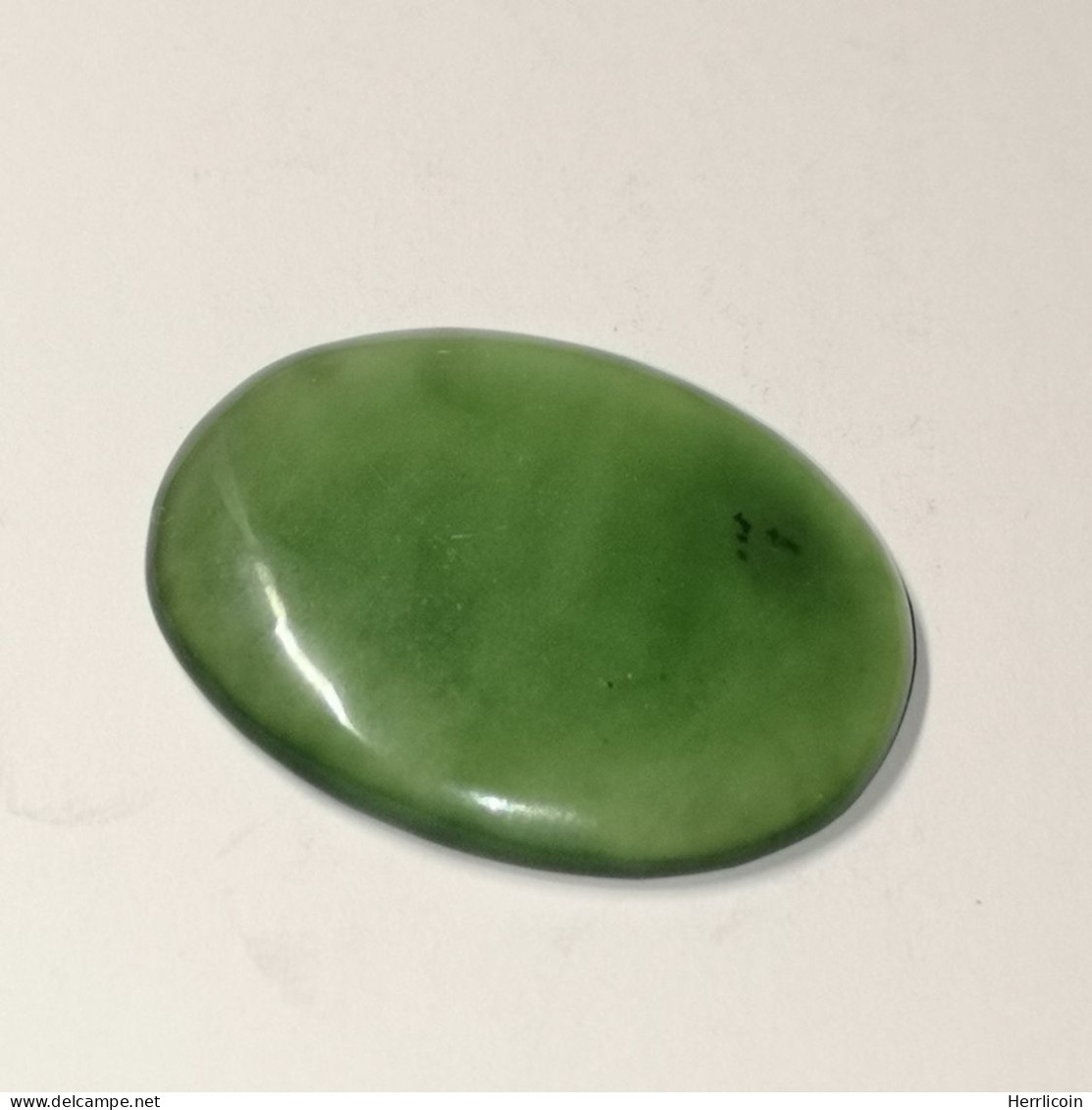 Serpentine Naturelle D'Afrique - Cabochon 34.08 Carats - 33.5 X 26.6 X 4.7 Mm - Autres & Non Classés