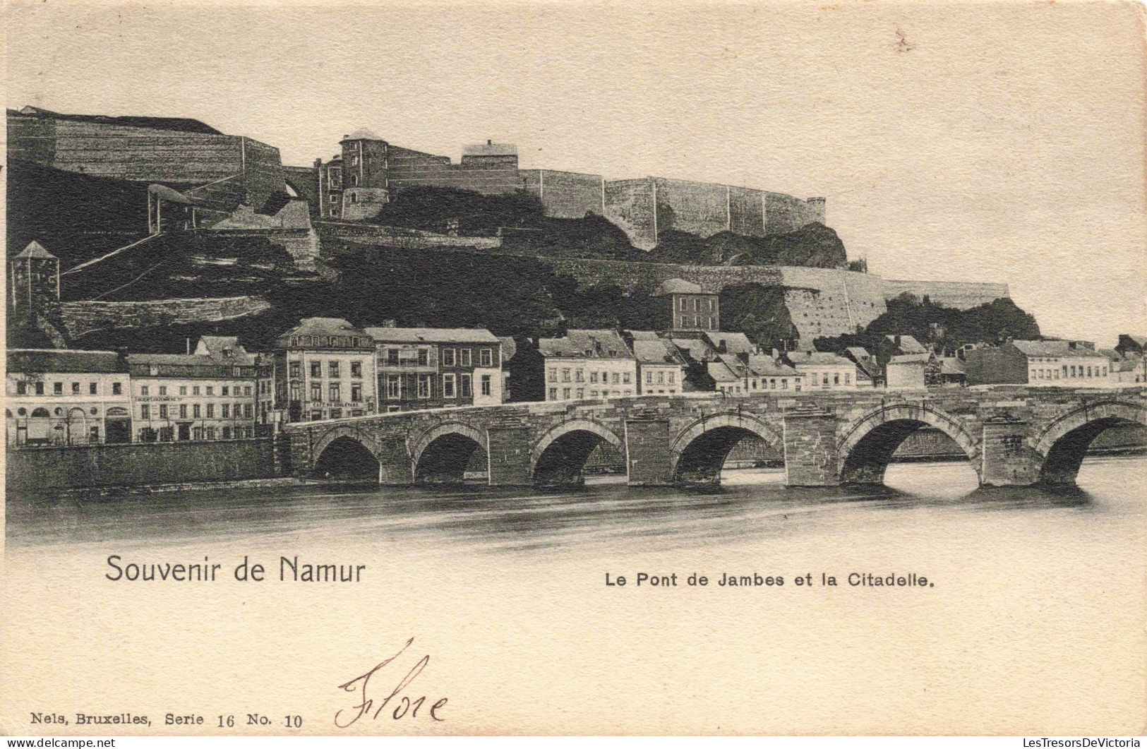 BELGIQUE - Namur - Souvenir De Namur - Le Pont De Jambes Et La Citadelle - Carte Postale Ancienne - Namur