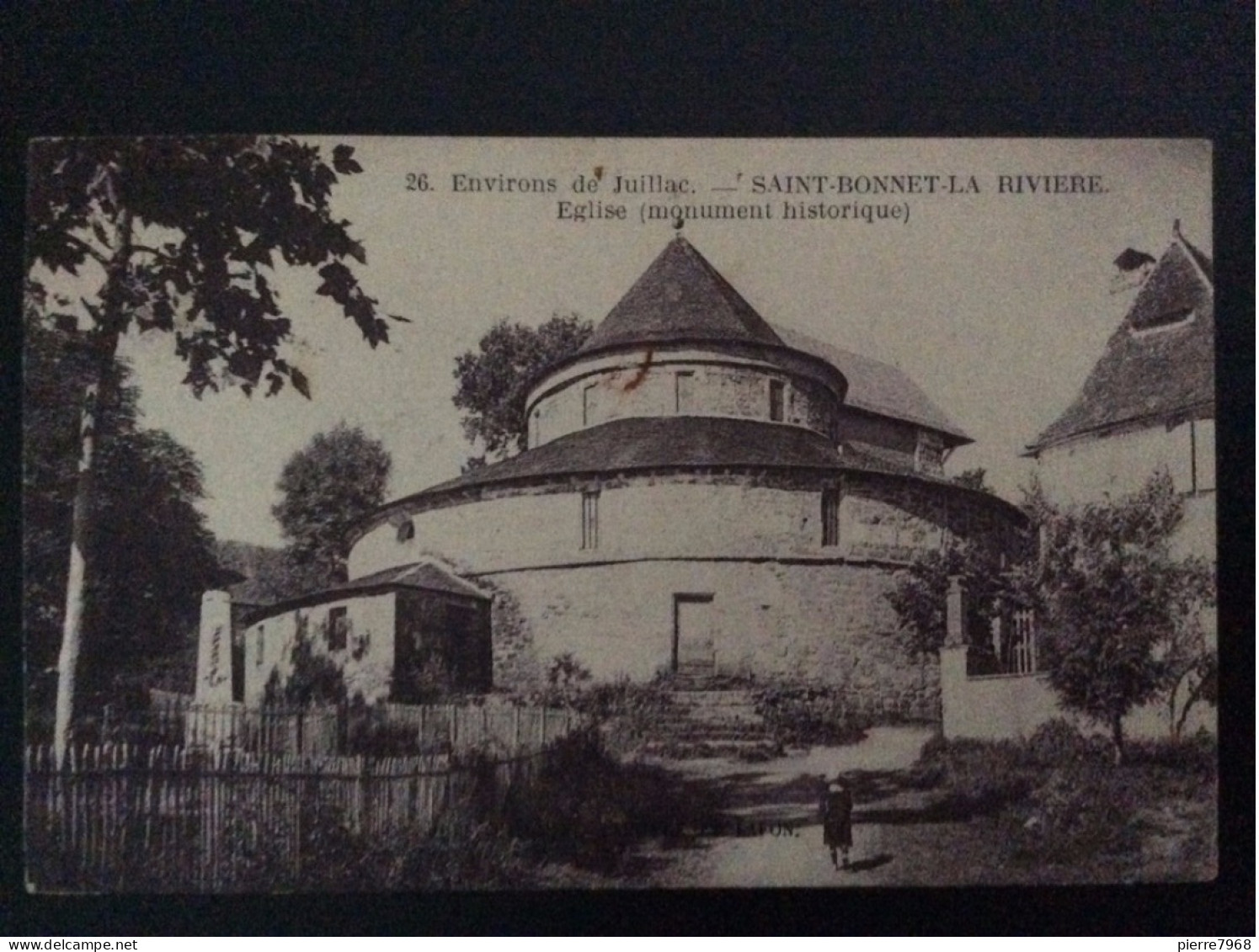 Environ De JUILLAC (Corrèze - 19) : Saint-Bonnet-La Rivière - Eglise (monument Historique) - Juillac