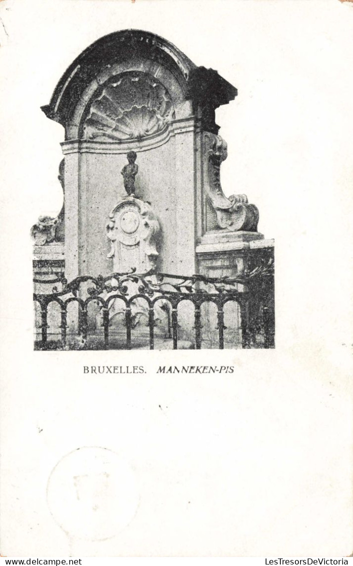 BELGIQUE - Bruxelles - Manneken-Pis - Carte Postale Ancienne - Monumenti, Edifici