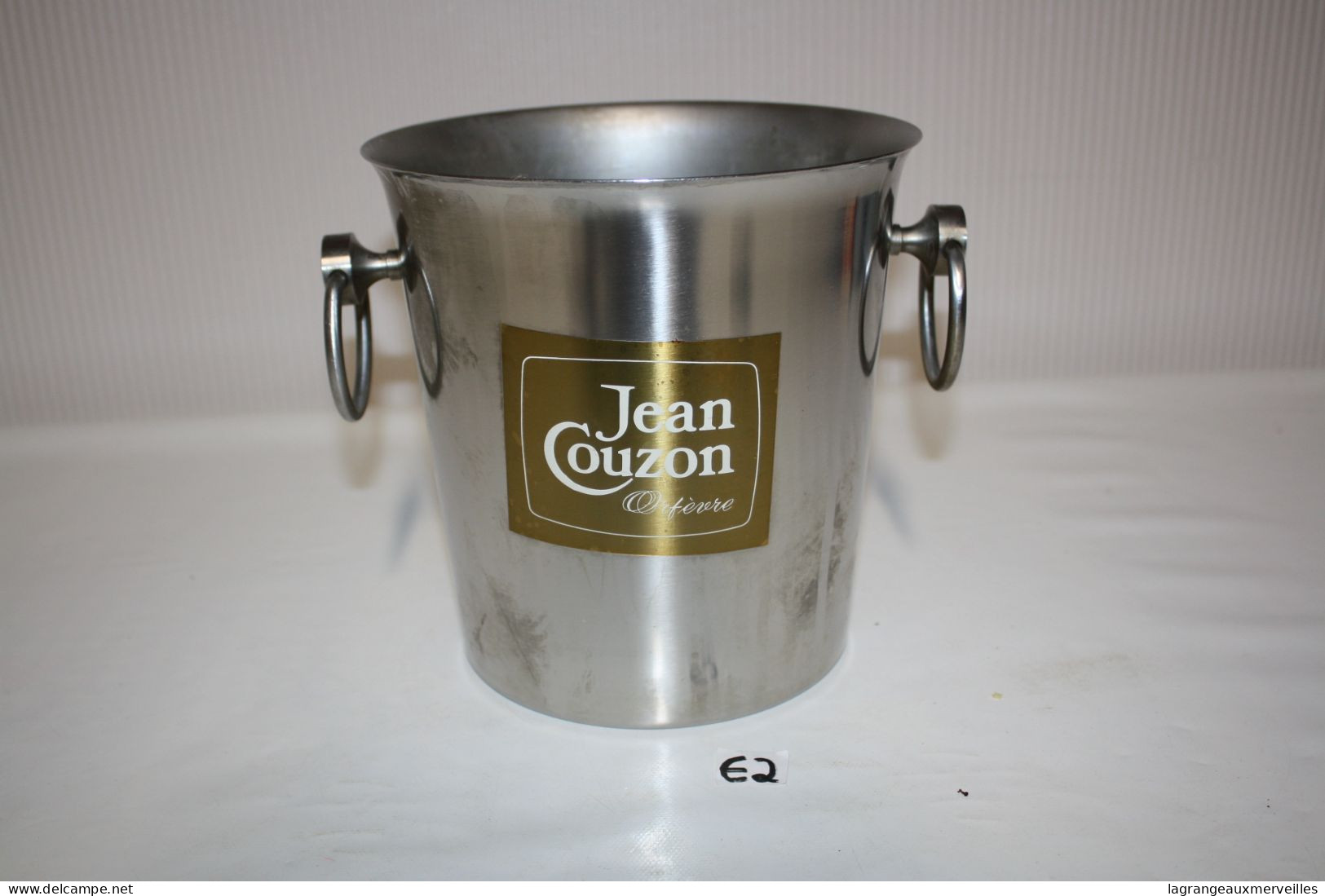 E2 Ancien Seau à Champagne - Jean Couzon - Art Nouveau - Argenterie