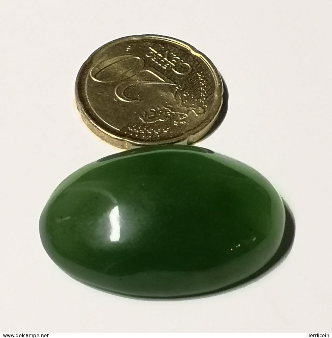 Serpentine Naturelle D'Afrique - Cabochon 64.01 Carats - 34.4 X 23.7 X 11.0 Mm - Other & Unclassified