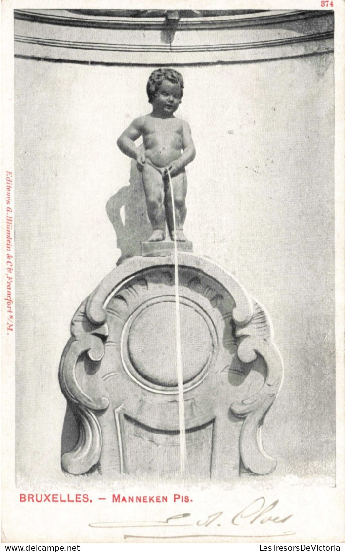 BELGIQUE - Bruxelles - Manneken-Pis - Carte Postale Ancienne - Bauwerke, Gebäude