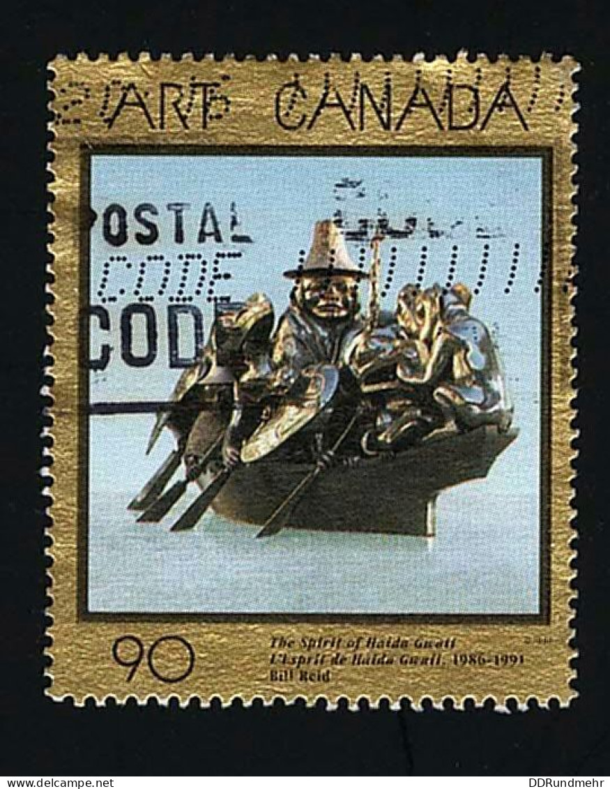 1996 Canadian Art  Michel CA 1538 Stamp Number CA 1602 Yvert Et Tellier CA 1461 Stanley Gibbons CA 168 Used - Oblitérés