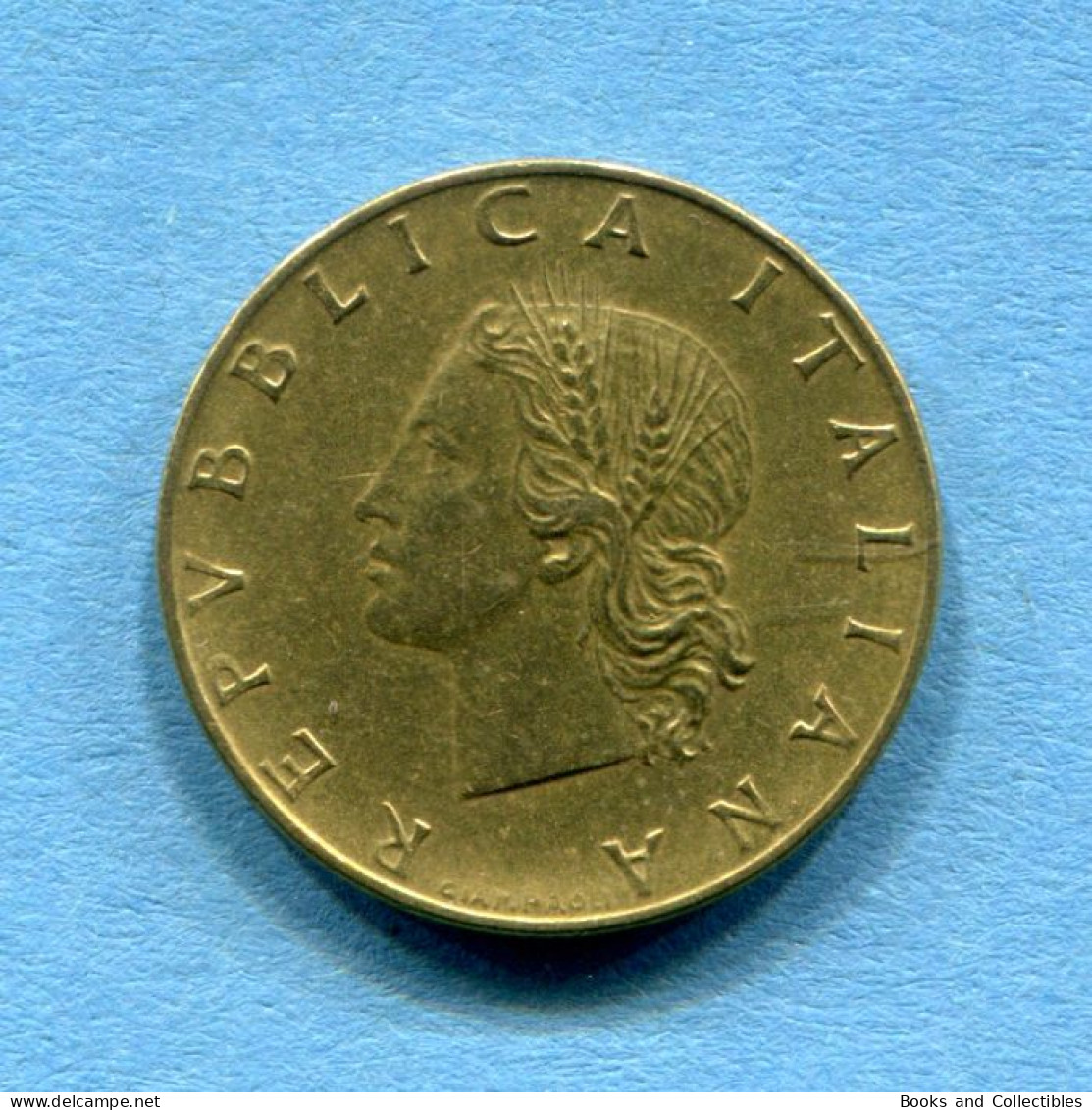 ITALIA - 20 Lire 1957 - VARIANTE ('7' Con Grazie) - KM# 97.1 * Rif. 0020 - 20 Liras