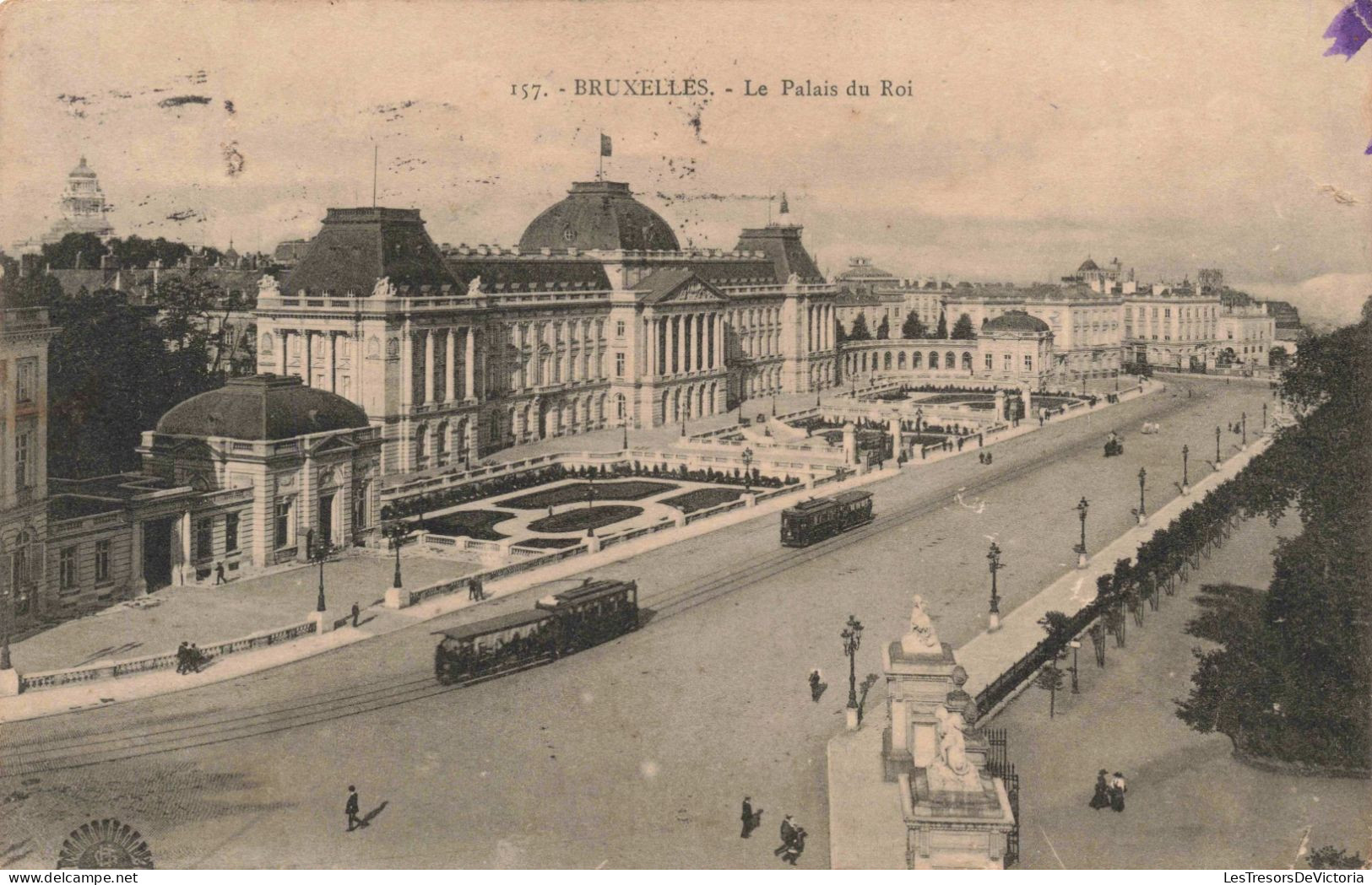 BELGIQUE - Bruxelles - Le Palais Du Roi - Carte Postale Ancienne - Monuments, édifices