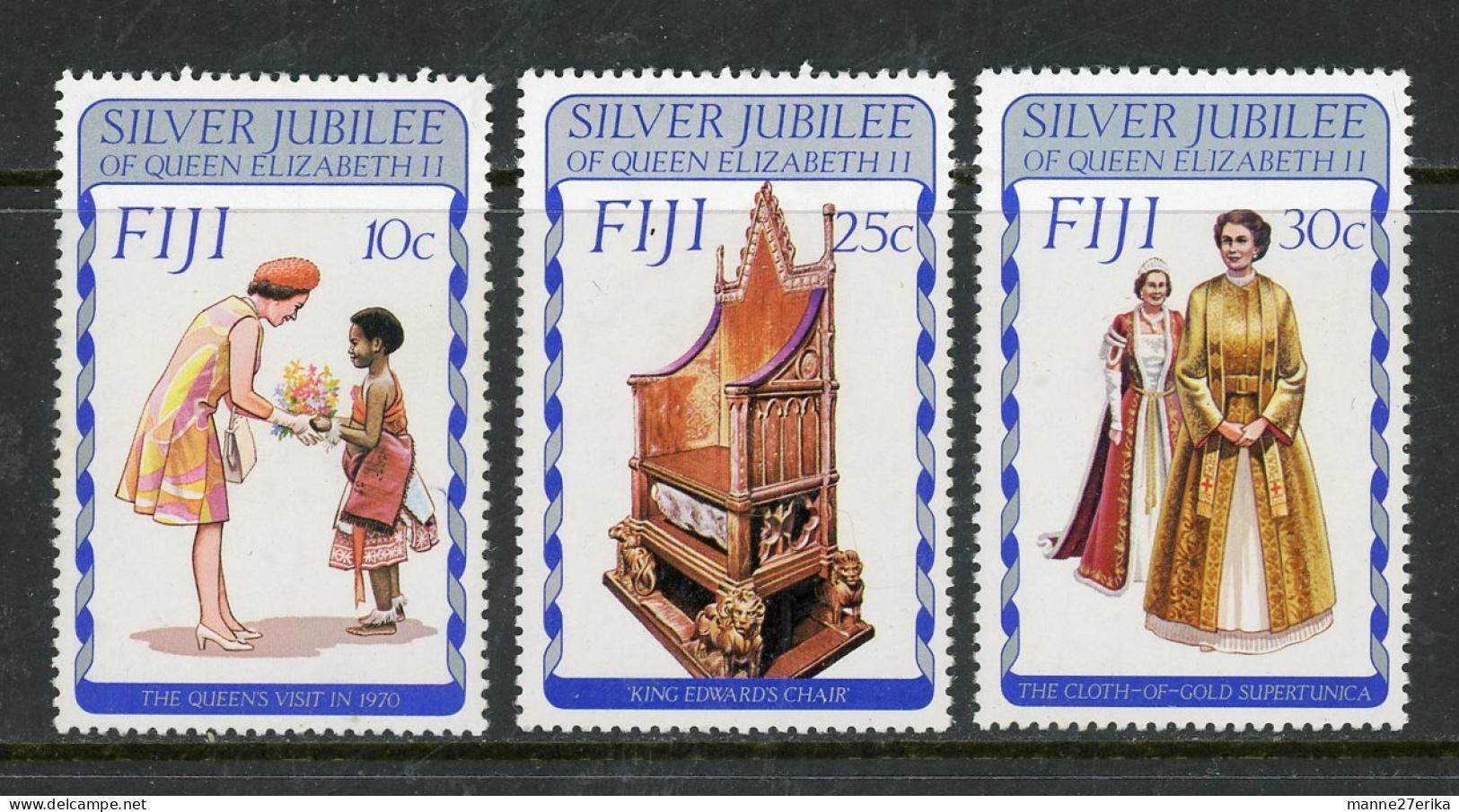 -Fiji-1977- "Silver Jubilee" - MNH (**) - Fidji (1970-...)