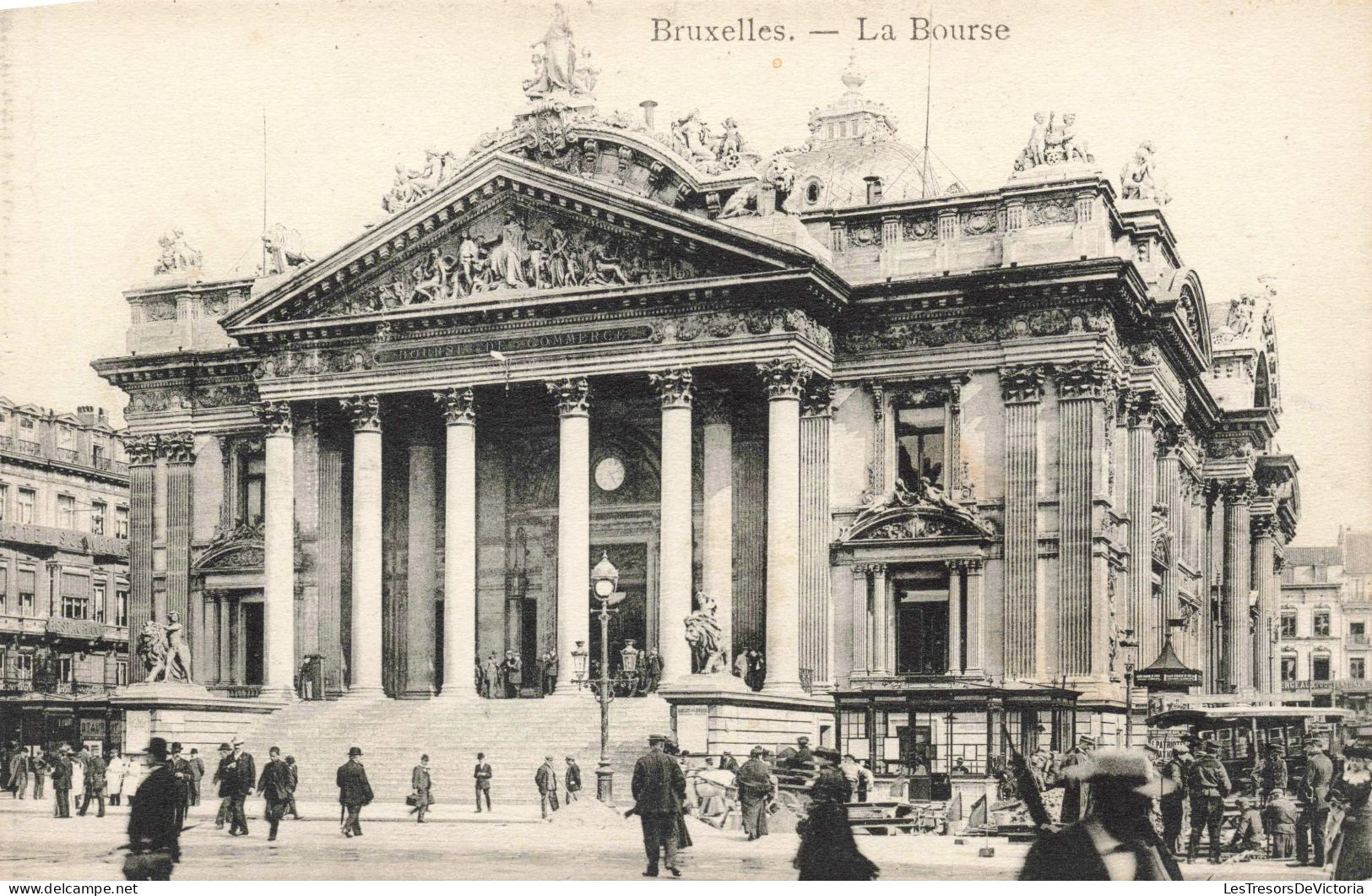 BELGIQUE - Bruxelles - La Bourse - Carte Postale Ancienne - Monuments