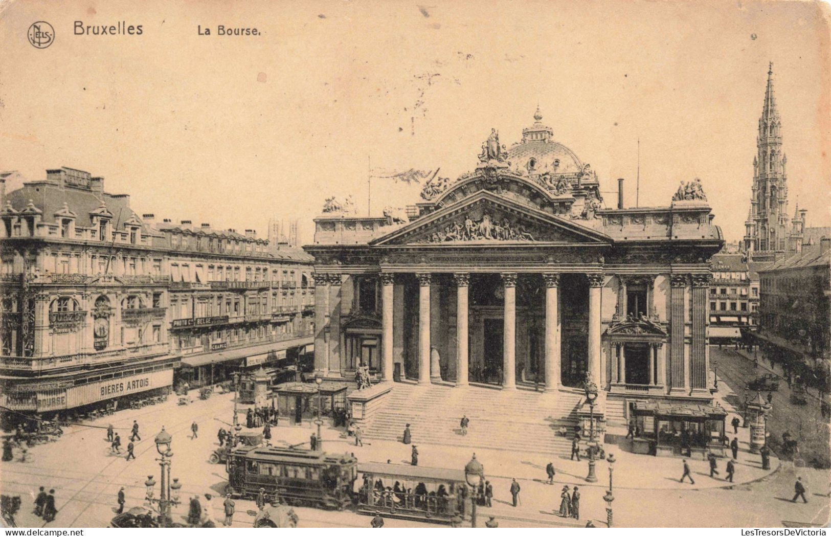 BELGIQUE - Bruxelles - La Bourse - Carte Postale Ancienne - Monumenti, Edifici