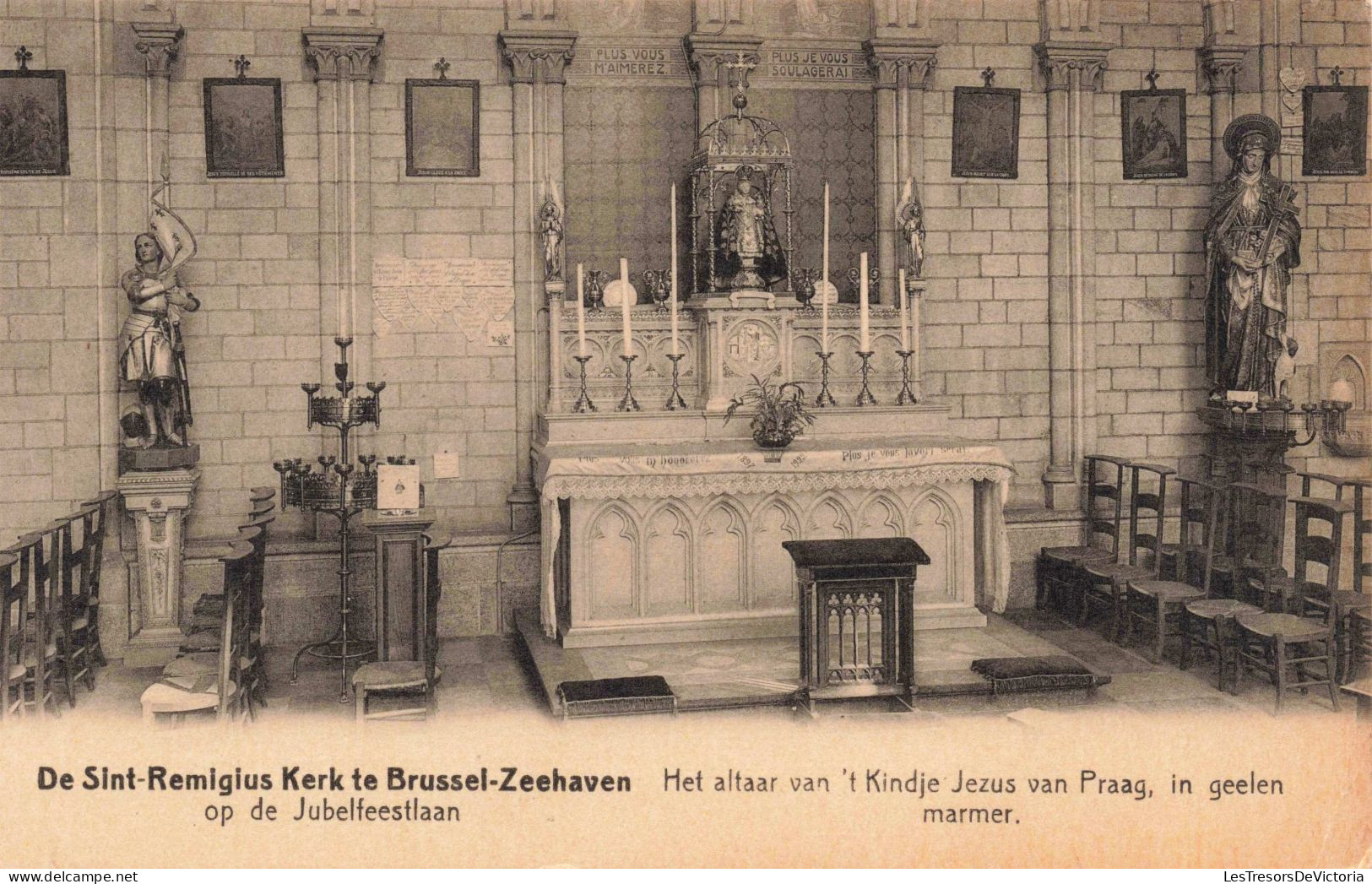 BELGIQUE - Bruxelles - Brussel-Zeehaven - De Sint-Remigius Kerk - Carte Postale Ancienne - Sonstige & Ohne Zuordnung