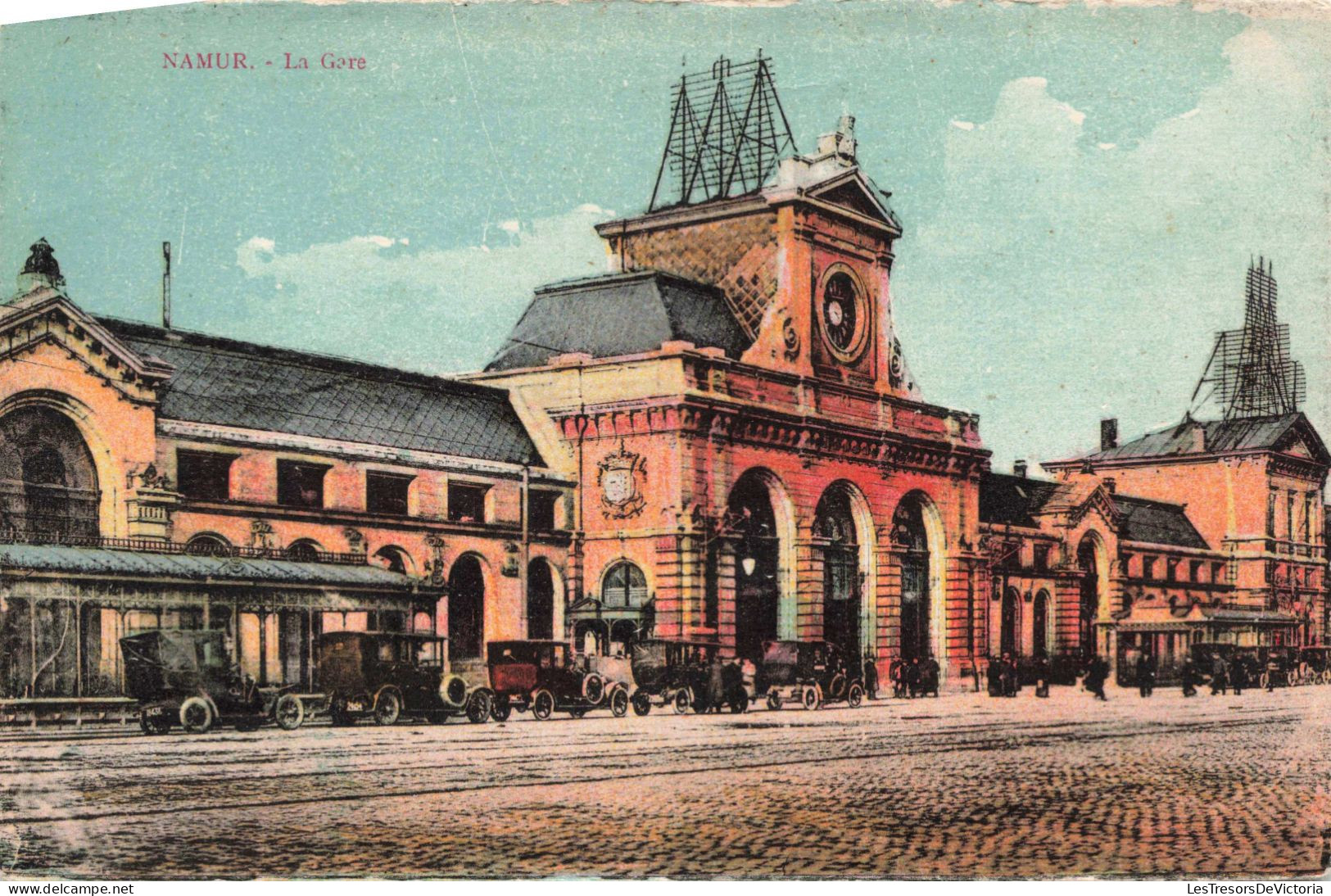 BELGIQUE - Namur - La Gare - Carte Postale Ancienne - Namur