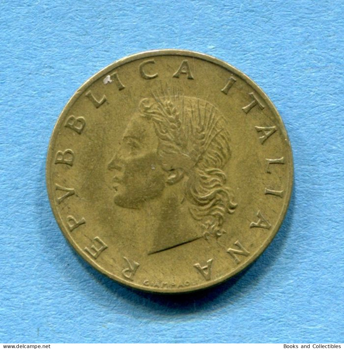 ITALIA - 20 Lire 1957 - VARIANTE ('7' Con Grazie) - Diam: 21,25 Mm, KM# 97.1 * Rif. 0067 - 20 Liras