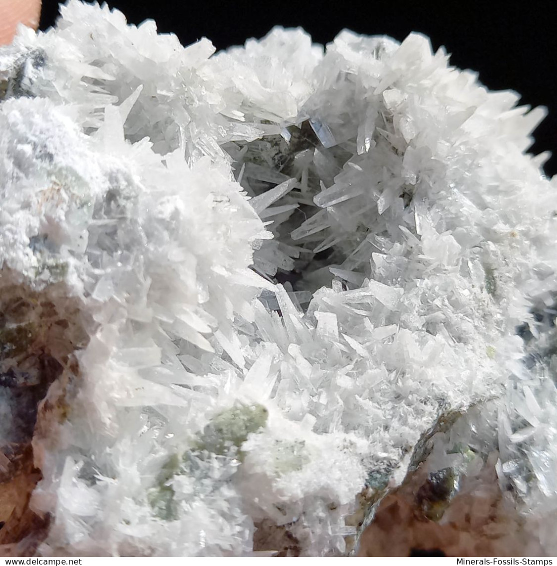 #BRA6.02 Rara ARAGONITE cristalli (Cretax, Valle d'Aosta, Italia)