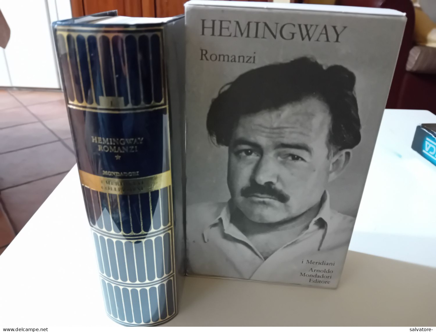 HEMINGWAY - ROMANZI- I MERIDIANI MONDADORI EDITORE - VOLUME PRIMO - Grandes Autores