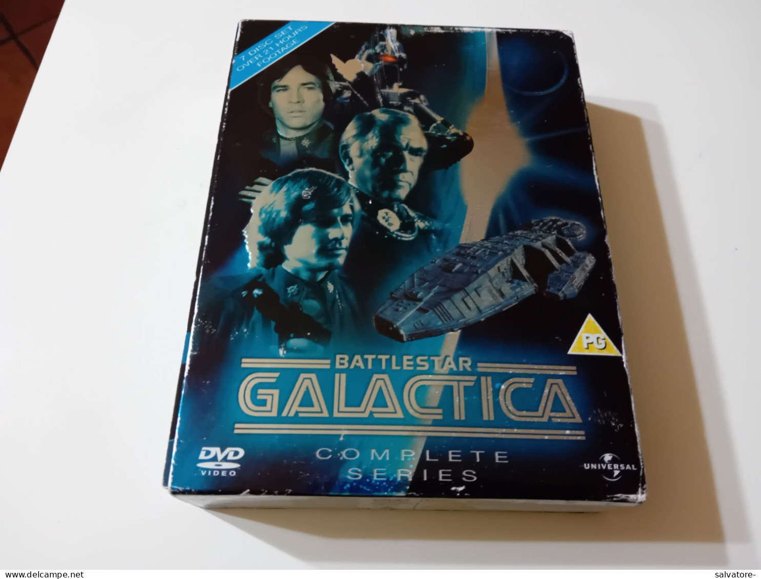 COVER CON 7 DVD BATTLESTAR GALACTICA - Sciences-Fictions Et Fantaisie