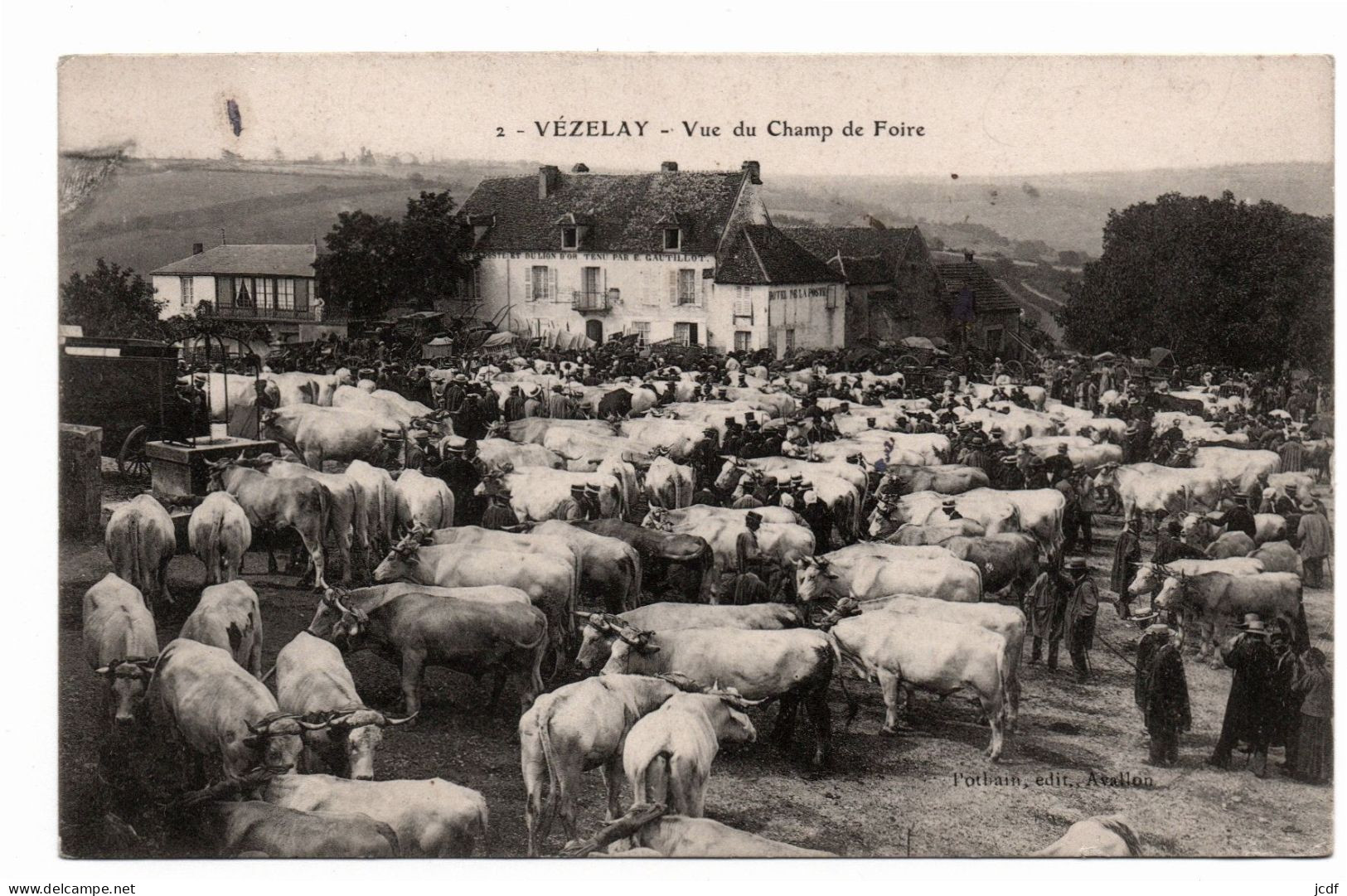 89 VEZELAY - Vue Du Champ De Foire N° 2 - Edit Pothain - Kirmes