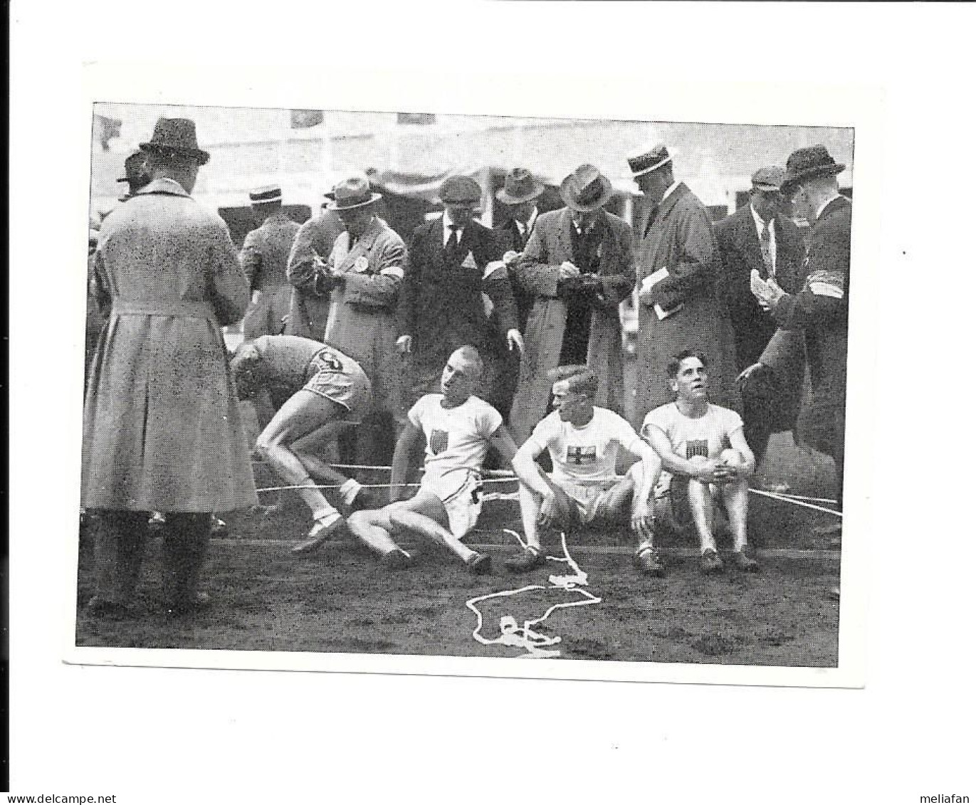 DS28 - IMAGE INFORMATOR - 3000 STEEPLE OLYMPIA 1920 - PERRY HODGE - PATRICK FLYNN - GUSTAV MATTSON - ERNESTO AMBROSINI ? - Athlétisme