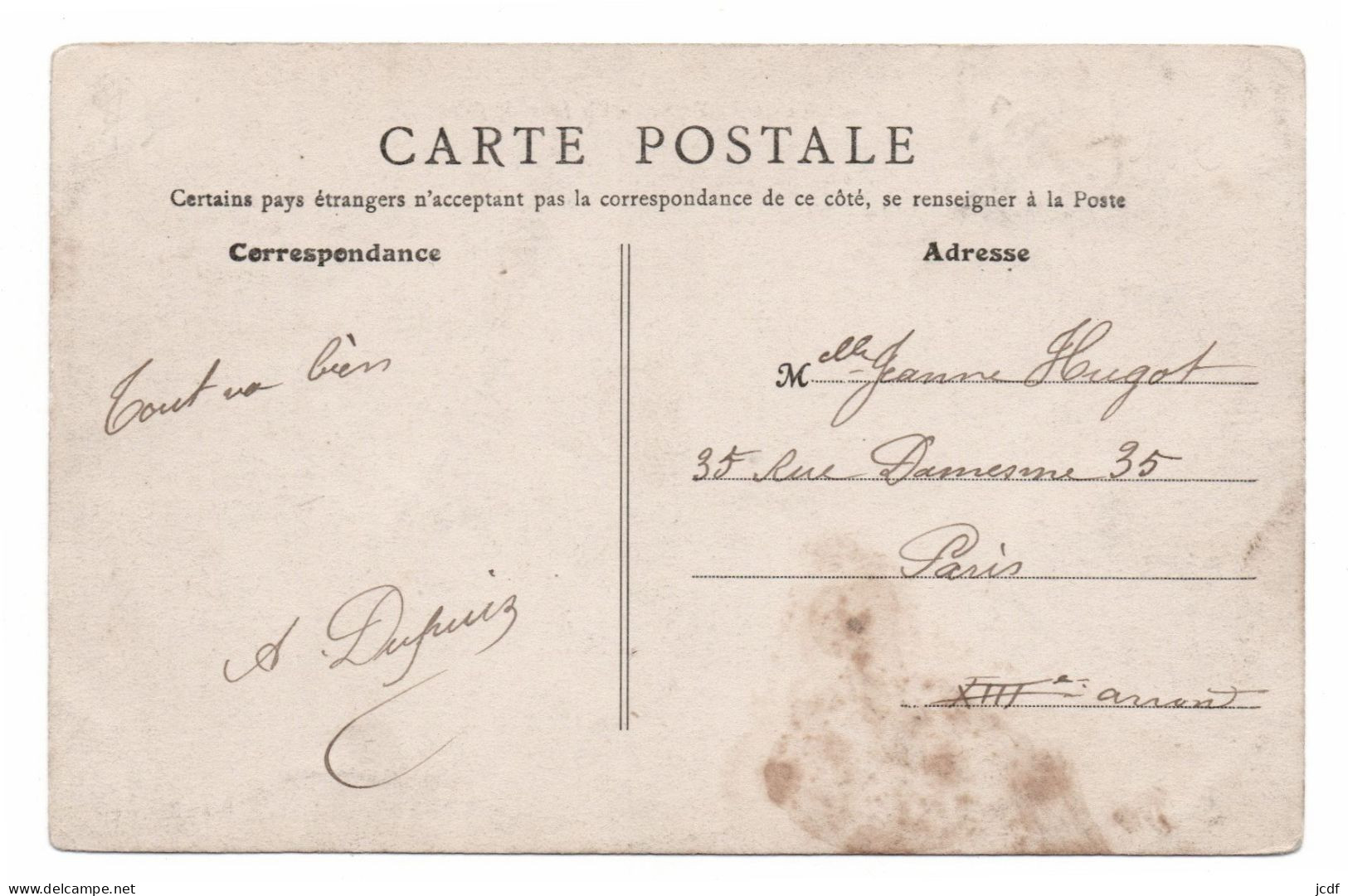 89 VEZELAY - Un Jour De Foire N° 95 - Edition B.F 1905 - Hôtel De La Poste - Fiere