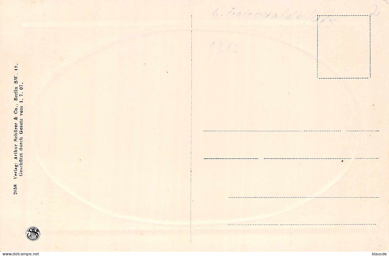 Luftkurort Falkenberg I.M. Passepartoutkarte - Falkenberg (Mark)