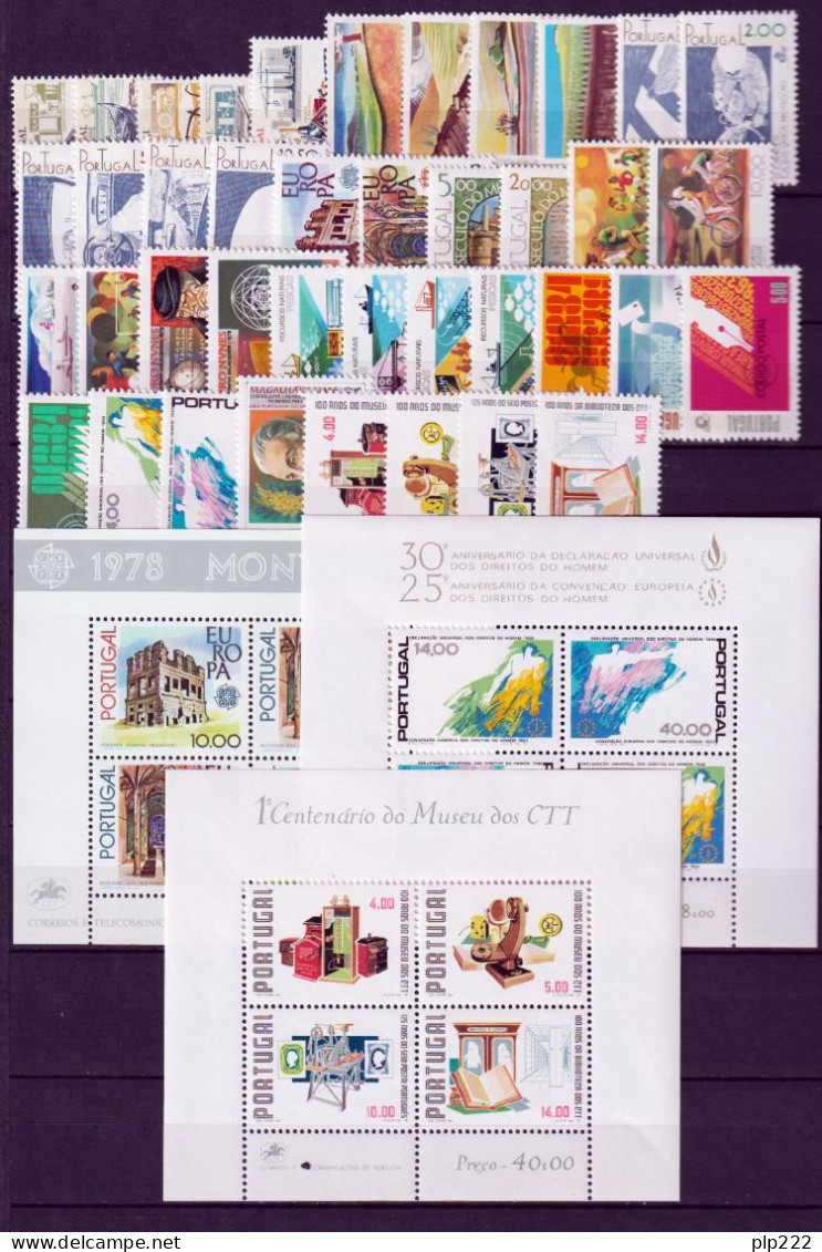 Portogallo 1978 Annata Completa / Complete Year Set **/MNH VF - Full Years