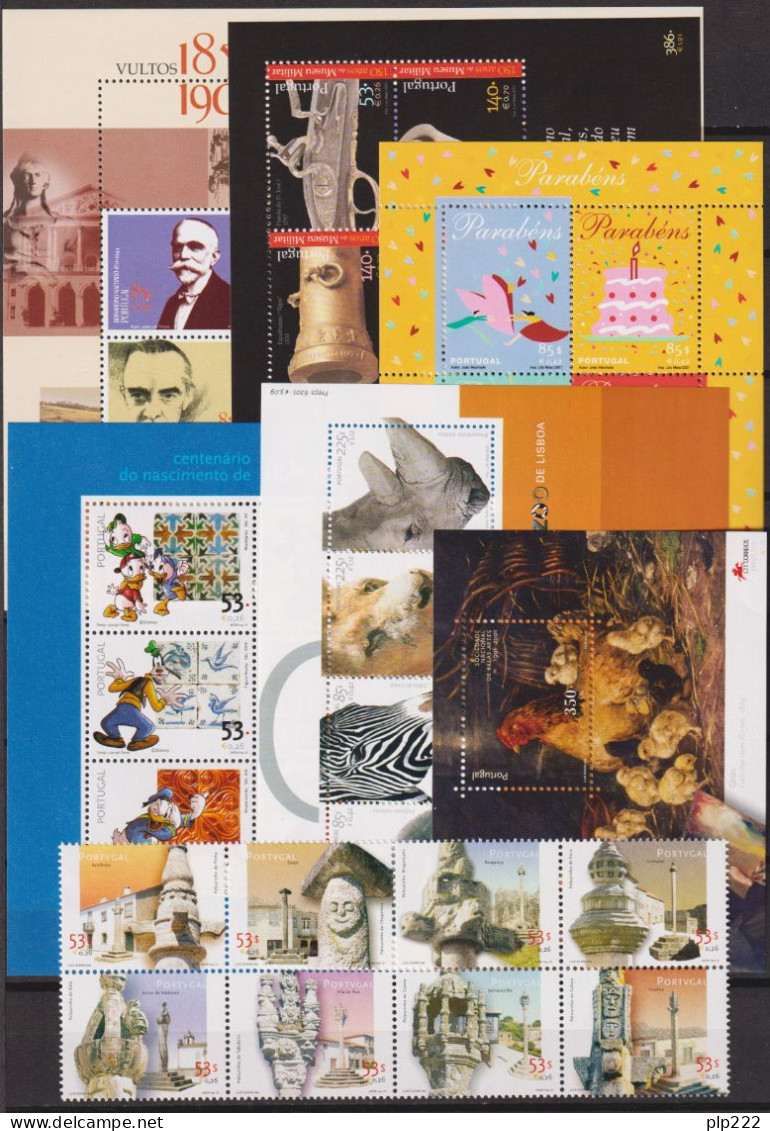 Portogallo 2001 Annata Quasi Completa / Almost Complete Year Set **/MNH VF - Années Complètes