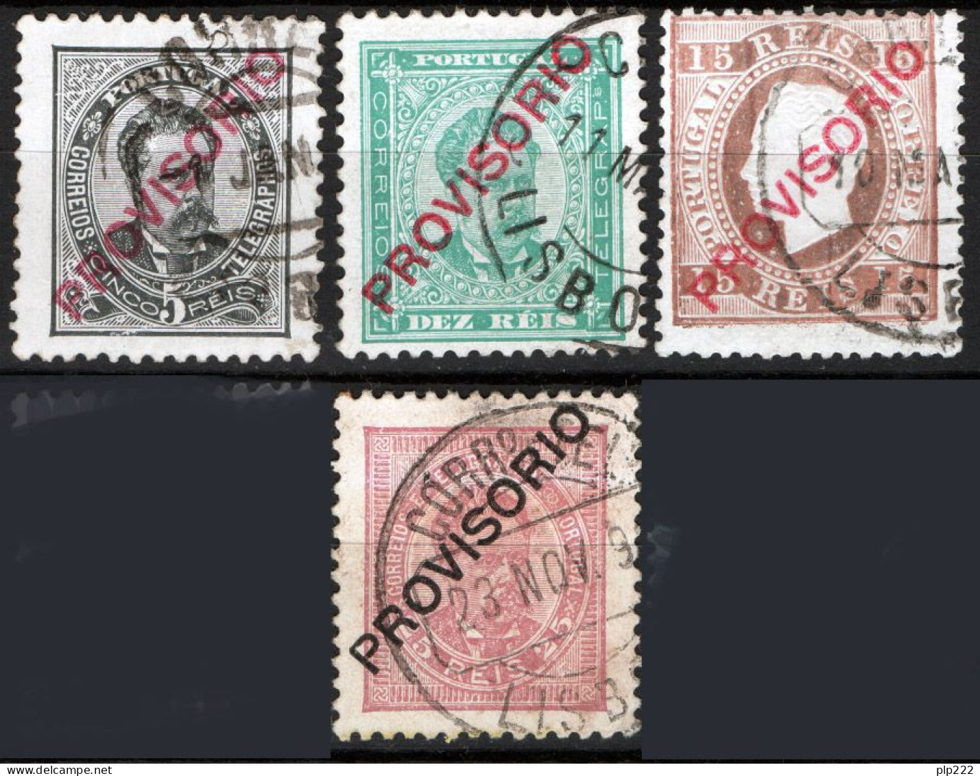 Portogallo 1892 Unif.80/82,84 O/Used VF/F - Used Stamps
