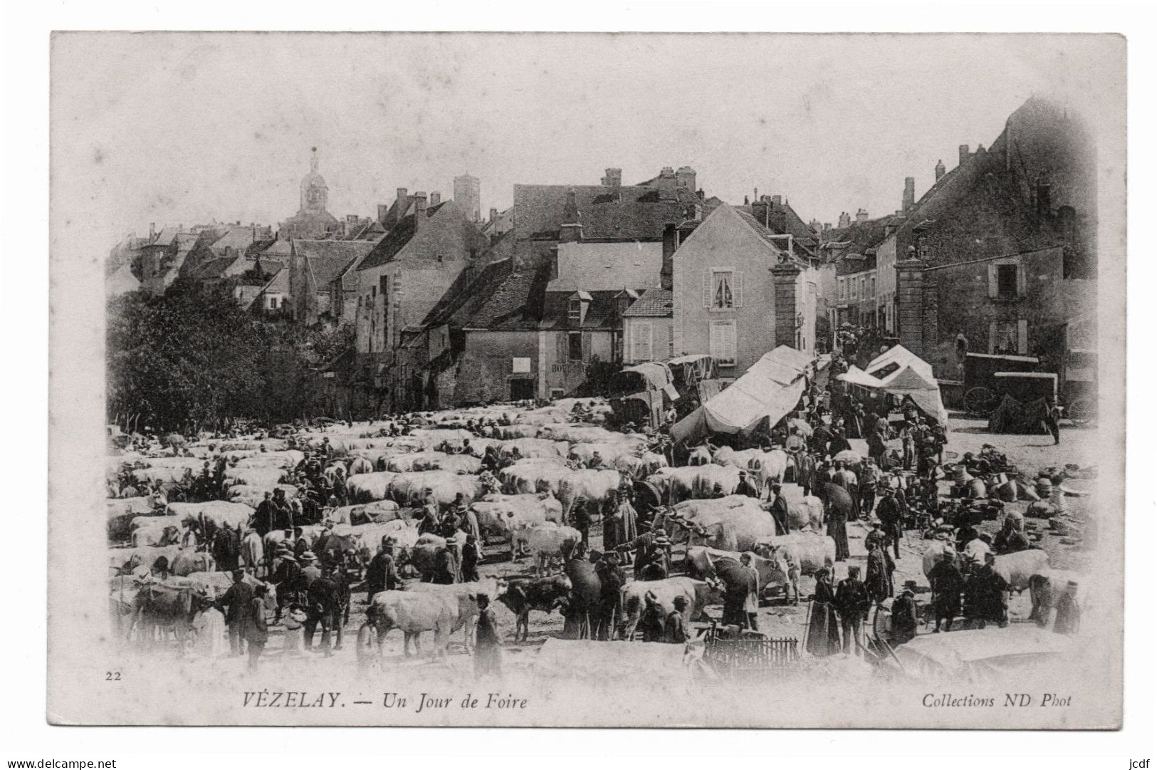 89 VEZELAY - Un Jour De Foire N° 22 - ND Phot - Fairs