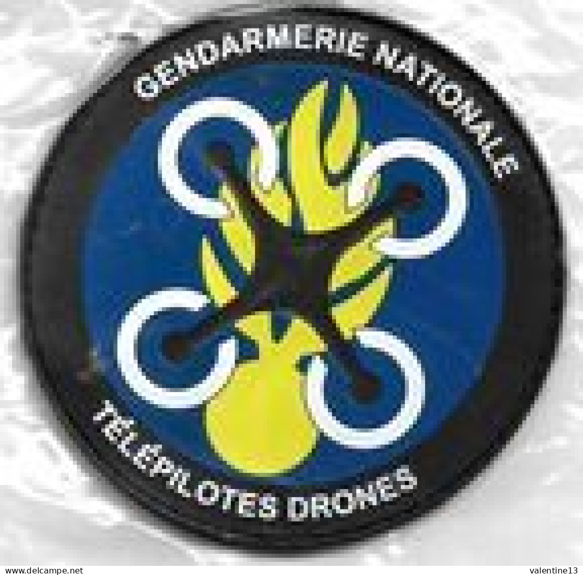 Ecusson GENDARMERIE NATIONALE TELEPILOTES DRONES - Police & Gendarmerie