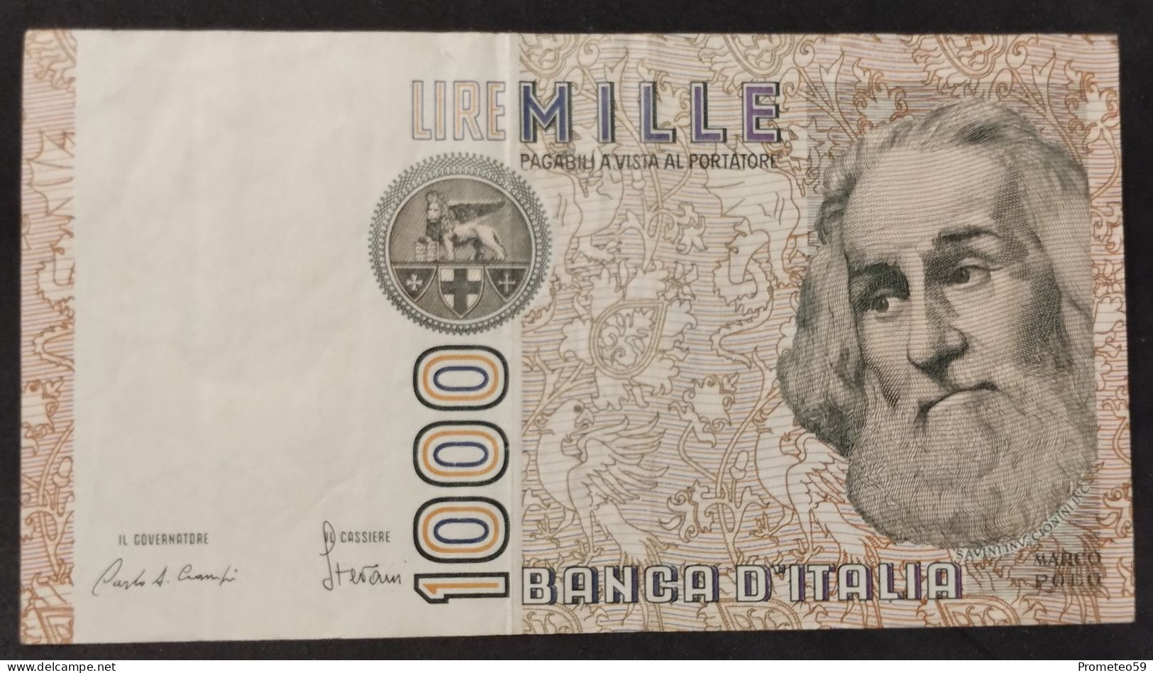 Italia – Billete Banknote De 1.000 Liras – 1982 - 1000 Lire