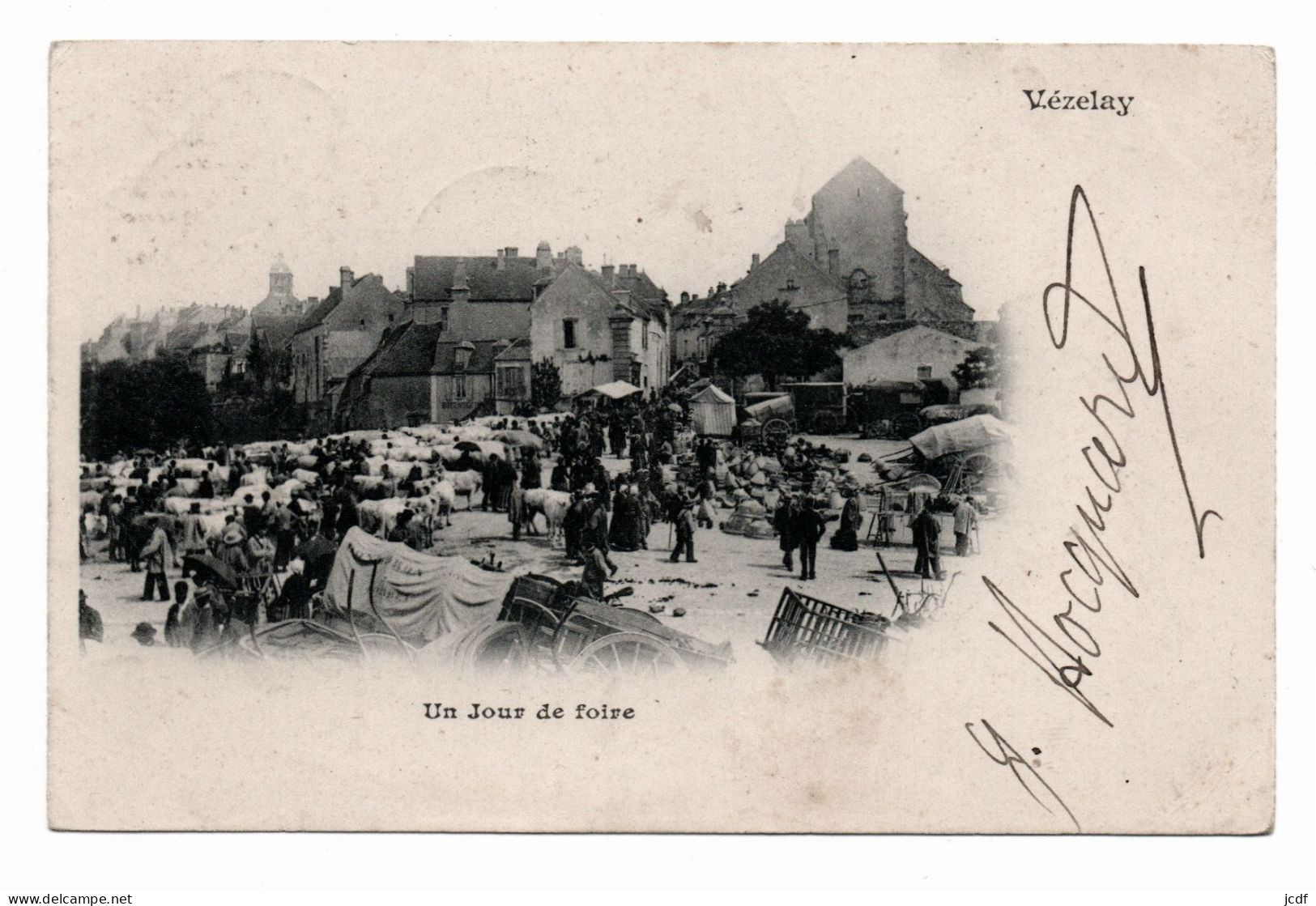 89 VEZELAY - Un Jour De Foire - Fairs