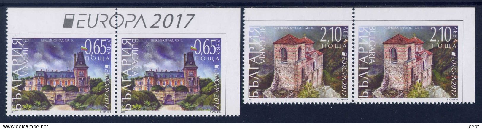 Bulgaria/ Bulgarie - Europa Cept 2017 Year - 2 Stamps From Booklet  MNH** - 2017