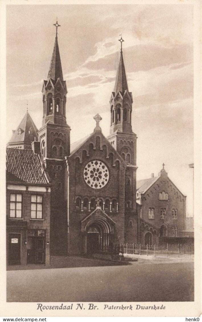 Roosendaal Dwarskade Paterskerk K6833 - Roosendaal