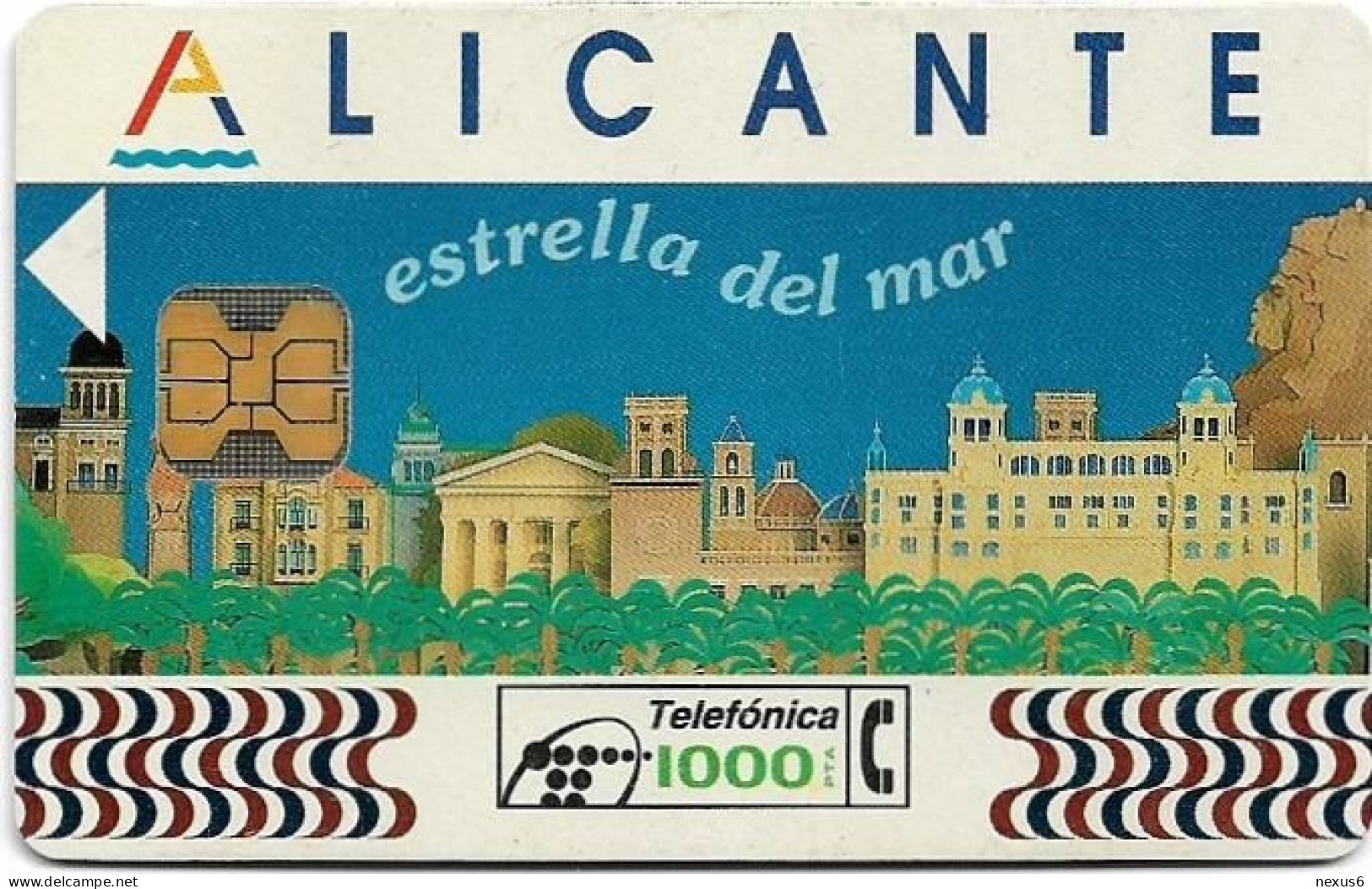 Spain - Telefónica - Provincias Españolas - Alicante - CP-024 - 05.1994, 70.000ex, Used - Herdenkingsreclame
